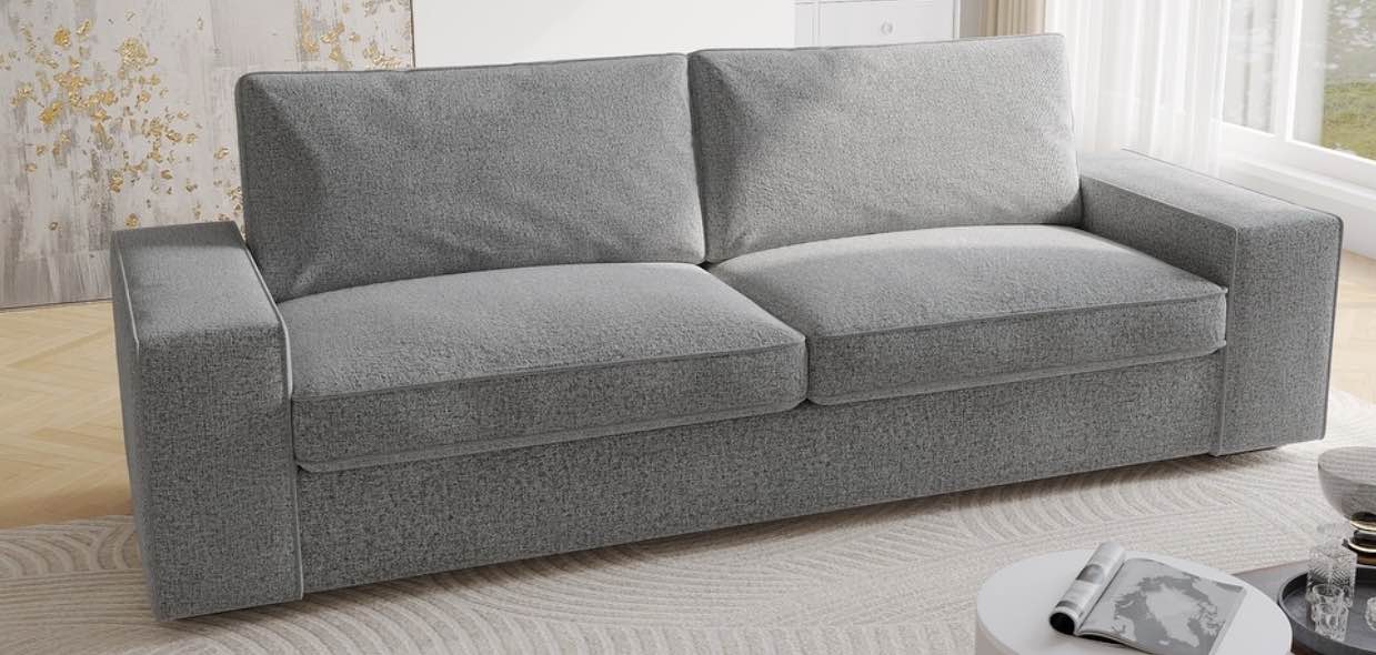 80" Modern Loveseat Couch 2 Seater Sofa