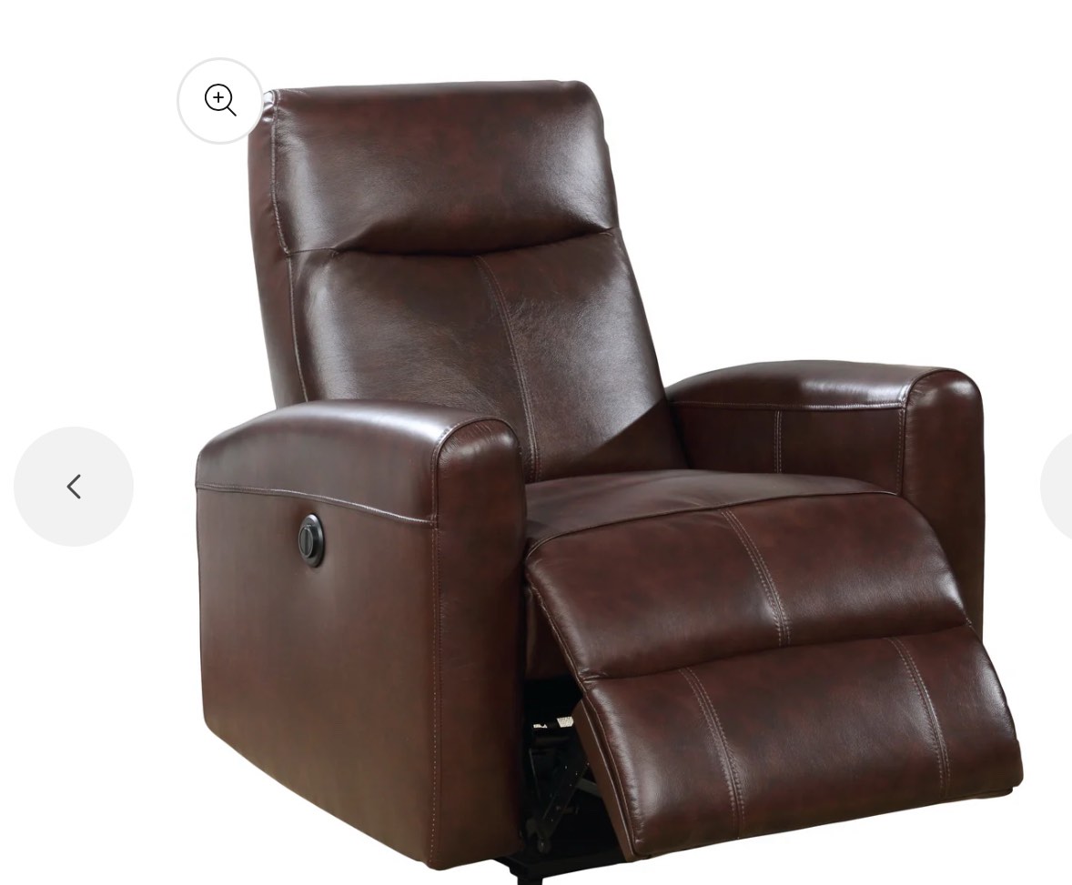 Eli Power Reclining Chair With USB Charging Port