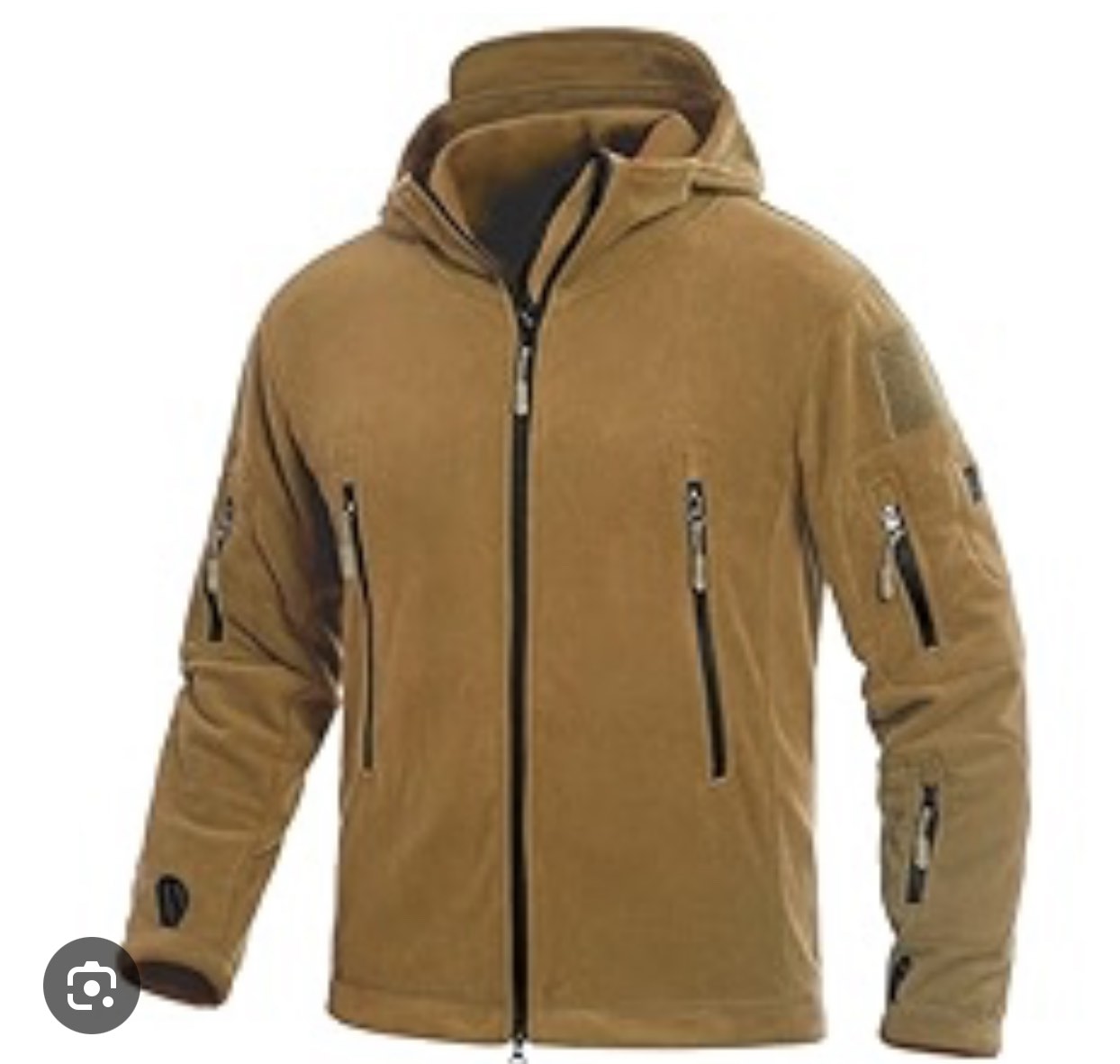 CARWPRNIC Men's Military Tactical Outdoor Hooded Coat ( Size XL)