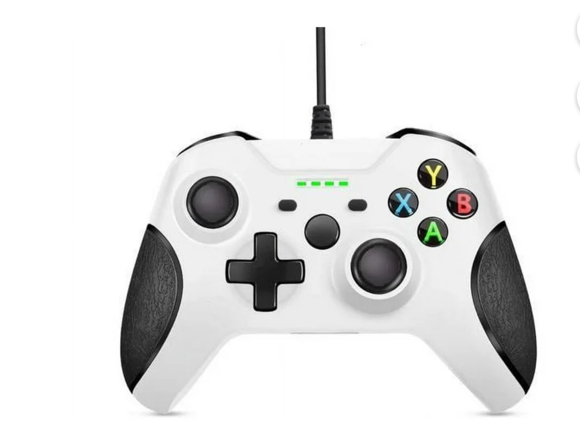Xbox One Wired Controller, Wired Xbox One Gaming Controller USB Gamepad Joypad Controller with Dual-Vibration for Xbox One/S/X/PC with Windows 7/8/10