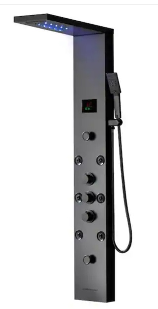 luxury 6 in shower panel 