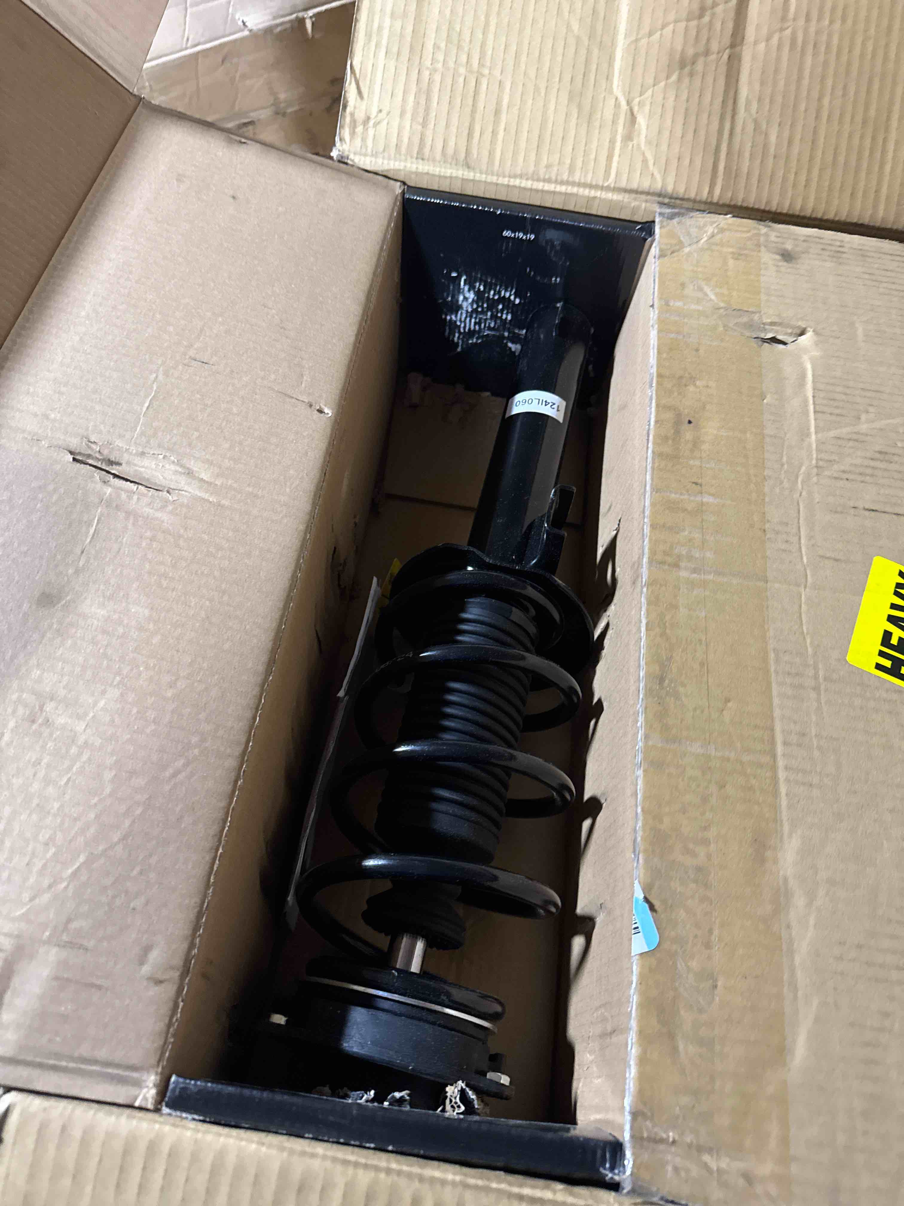 rear pair complete struts assembly with coil spring replacement for 1997-2001 toyota camry &1999-2003 toyota solara fwd shock absorbers -171680 171681, set of 2