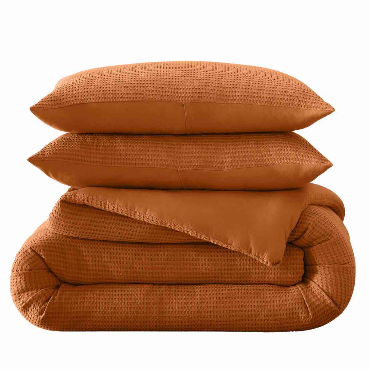 Felix Cotton Waffle Comforter Set By RE/FINE™