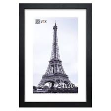 vck 24x36 picture frame exclusive large black poster frame for wall gallery home office 1 pack