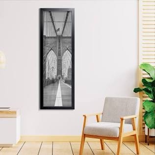 LaVie Home 13x39 Picture Frame Black, Panoramic Picture Frame for Wall Decoration, Classic Black Minimalist Style Suitable for Decorating Houses, Offices, Hotels?1 Pack?
