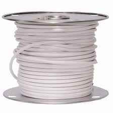 Southwire 18/2 White Lamp Cord (By-the-Foot)