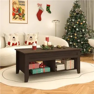 Aspa Lift Top Solid Coffee Table with Storage