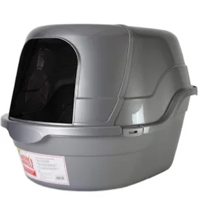 Nature’s Miracle Hooded Flip Top Litter Box for Cats, With Built-In Odor Control Charcoal Filter