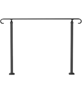 VEVOR Handrails for Outdoor Steps incomplete