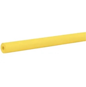 Rainbow Kraft 352994 Duo-Finish Kraft Light-Weight Paper Roll, 36 in x 100 ft,  Yellow