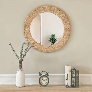 Natural Rope Wall Mirror