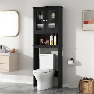 Bellavance Freestanding Over the Toilet Storage
