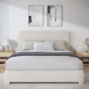 Ormah Upholstered Platform Bed Size: Queen