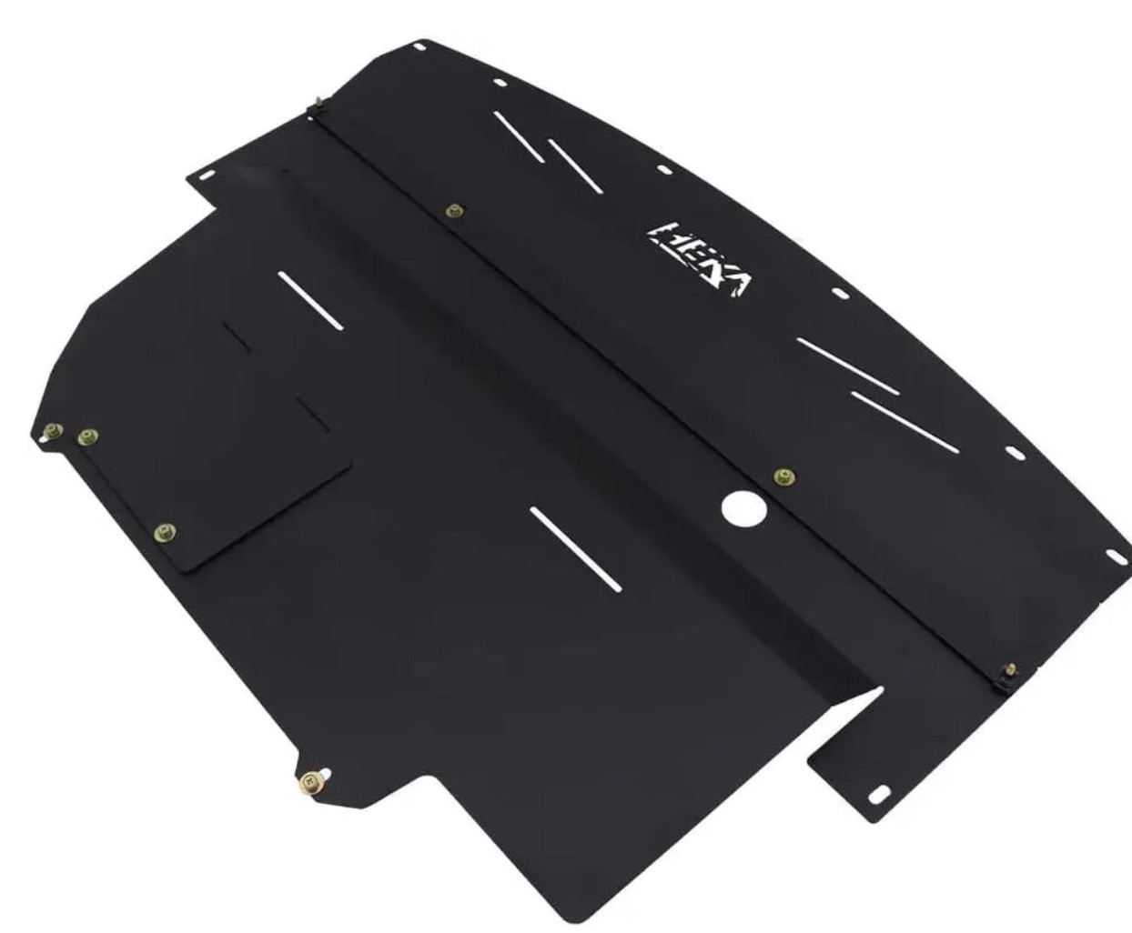 ELITEWILL Black Aluminum Front Lower Engine Splash Shield Guard Under Tray Cover Skid Plate Fit for 2003-2009 Nissan 350Z & 2003-2006 Infiniti G35 and 03-07 G35 Coupe