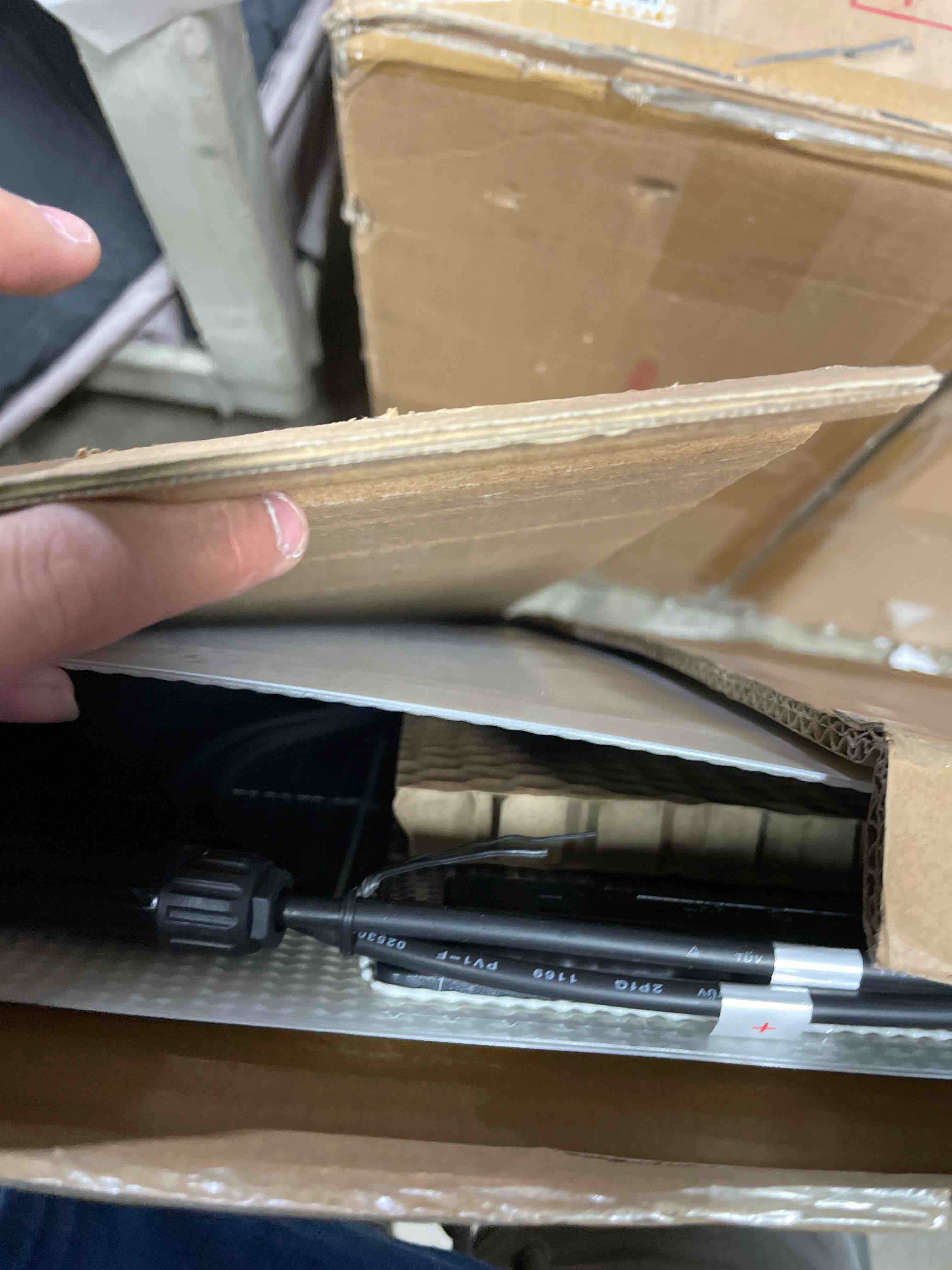 Condition photo showing New/Like New for 2PCS 100W 12V Flexible Solar Panel 9BB Monocrystalline Cell 12 Volt Semi-Flexible for Marine RV Trailer Boat Cabin Van Car Uneven Surfaces 12V 24V Battery Charge 2x100W Flexible