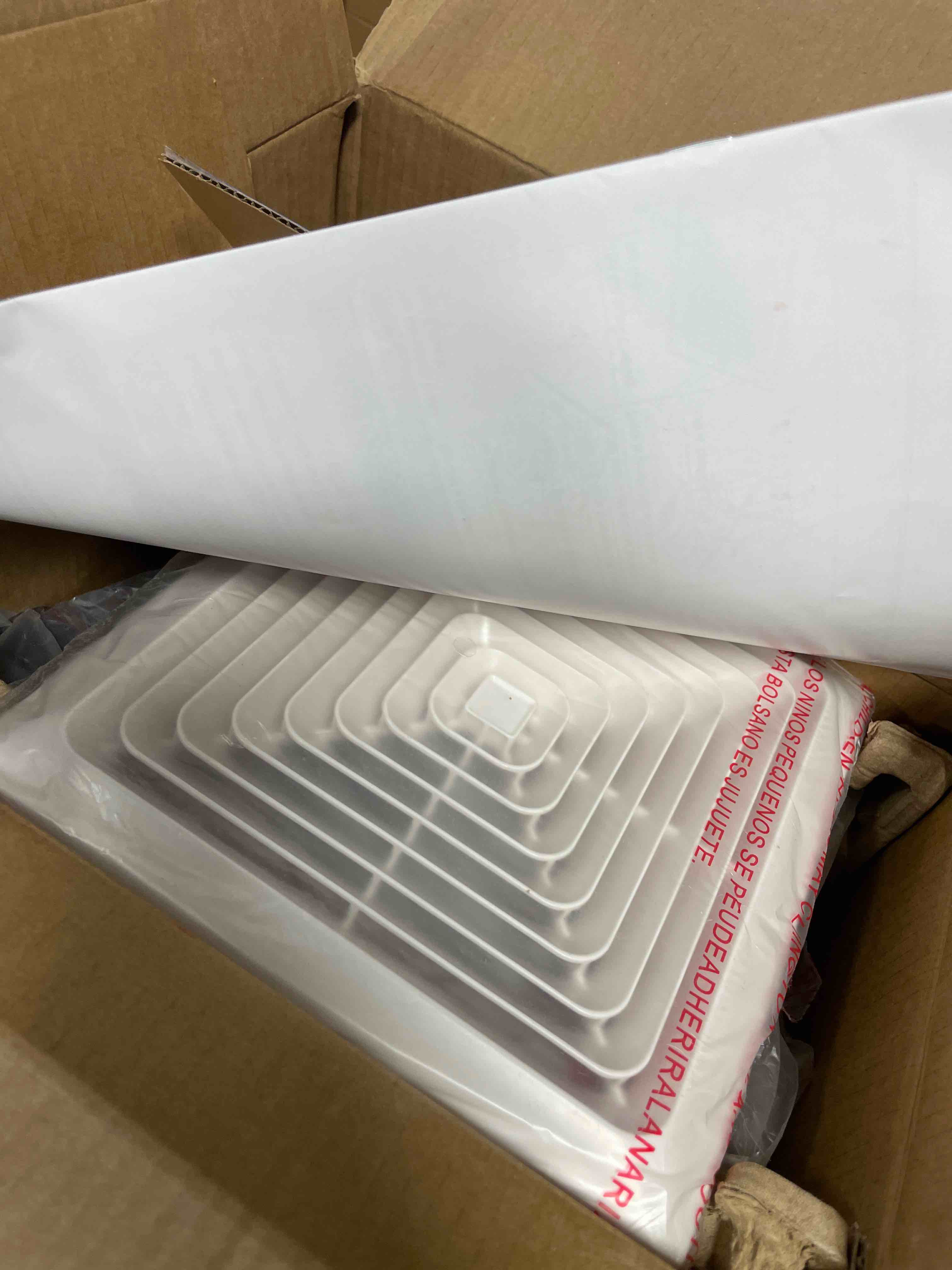 Condition photo showing New/Like New for Bathroom Exhaust Fan 80CFM 1.5Sone, Quiet Bath Fan with 4inch duct, Energy-Saving Household Ventilation Fan, No Attic access Needed Installation, Classic White Grille (80CFM)