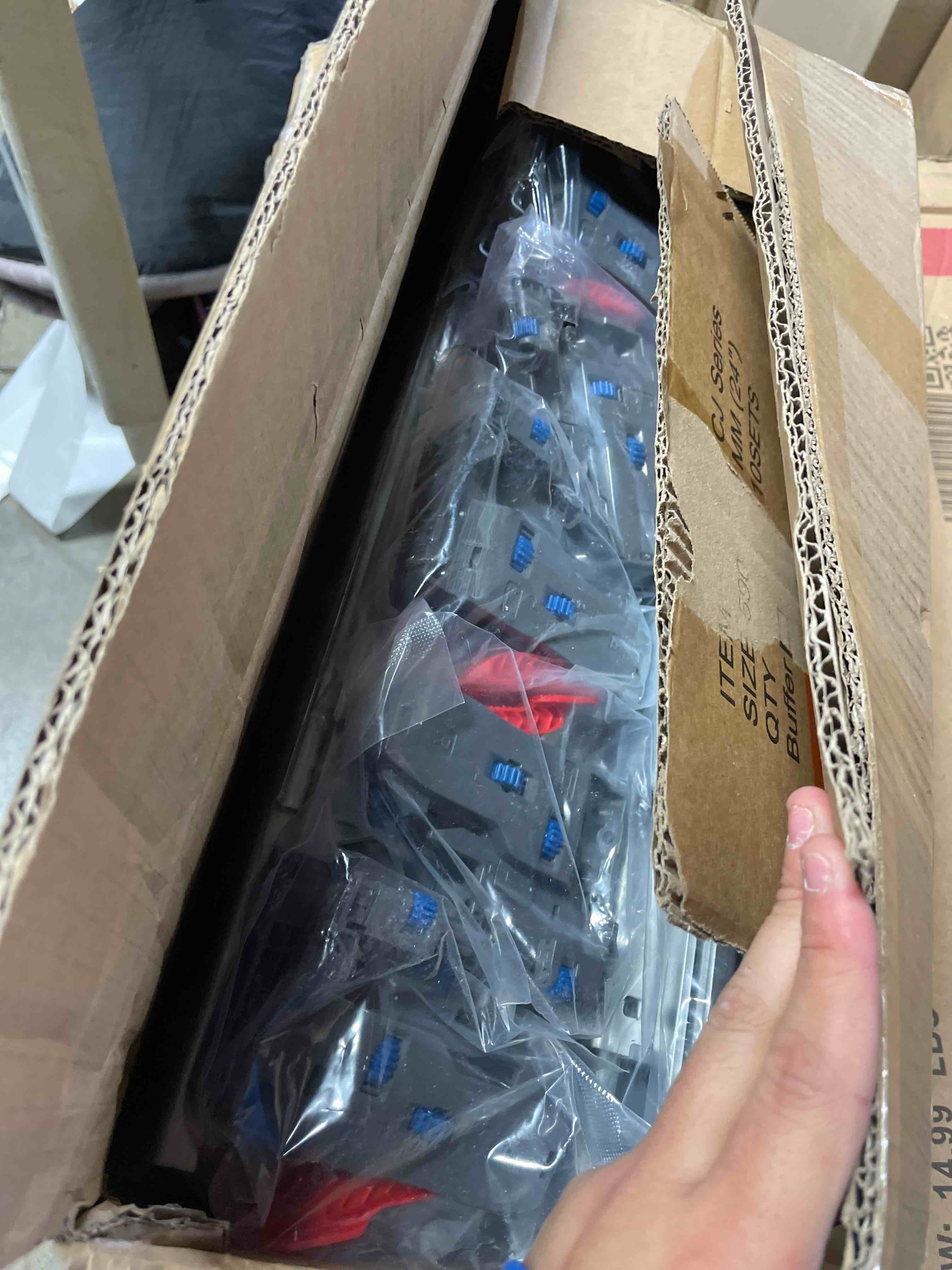 Condition photo showing New/Like New for 18 Inch 6 Pair Undermount Soft Close Drawer Slides Full Extension Drawer Glides Runners with 3D Locking Device for Frameless Cabinet 6 18 Inch