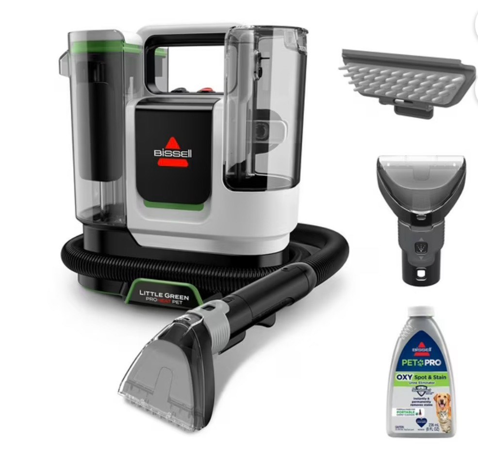 Bissell Little Green ProHeat Pet Portable Deep Cleaner