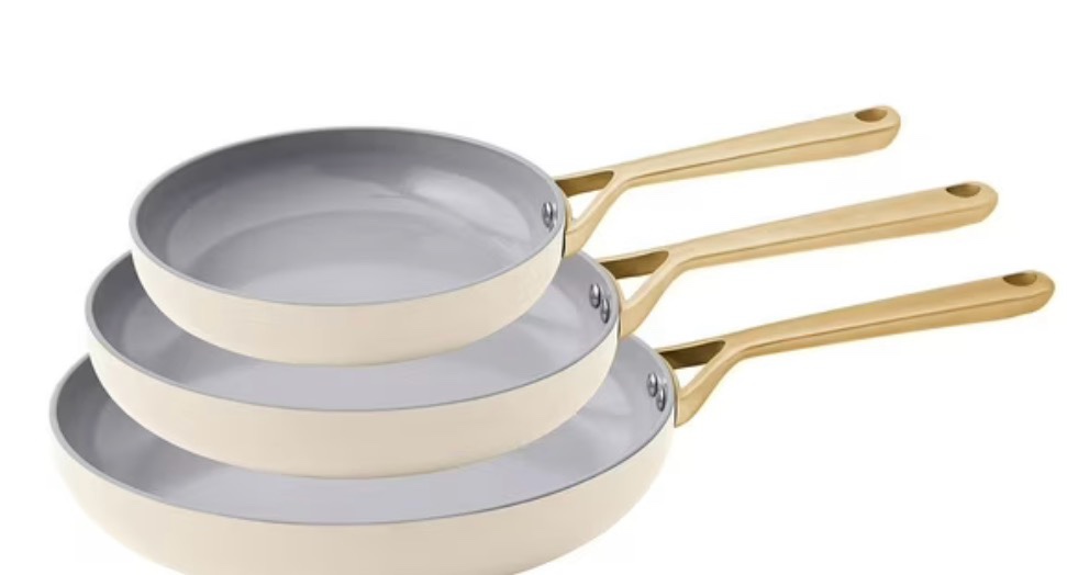 Member's Mark 3-Piece Modern Ceramic Fry Pan Set