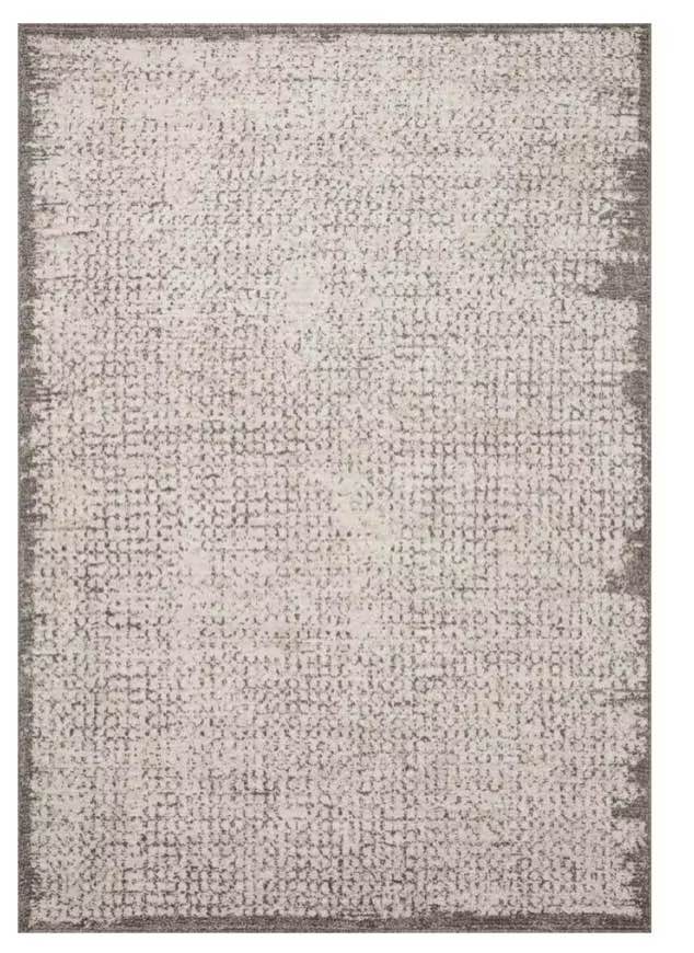Darby Ivory/Stone 5 ft. 3 in. x 7 ft. 6 in. Transitional Modern Area Rug