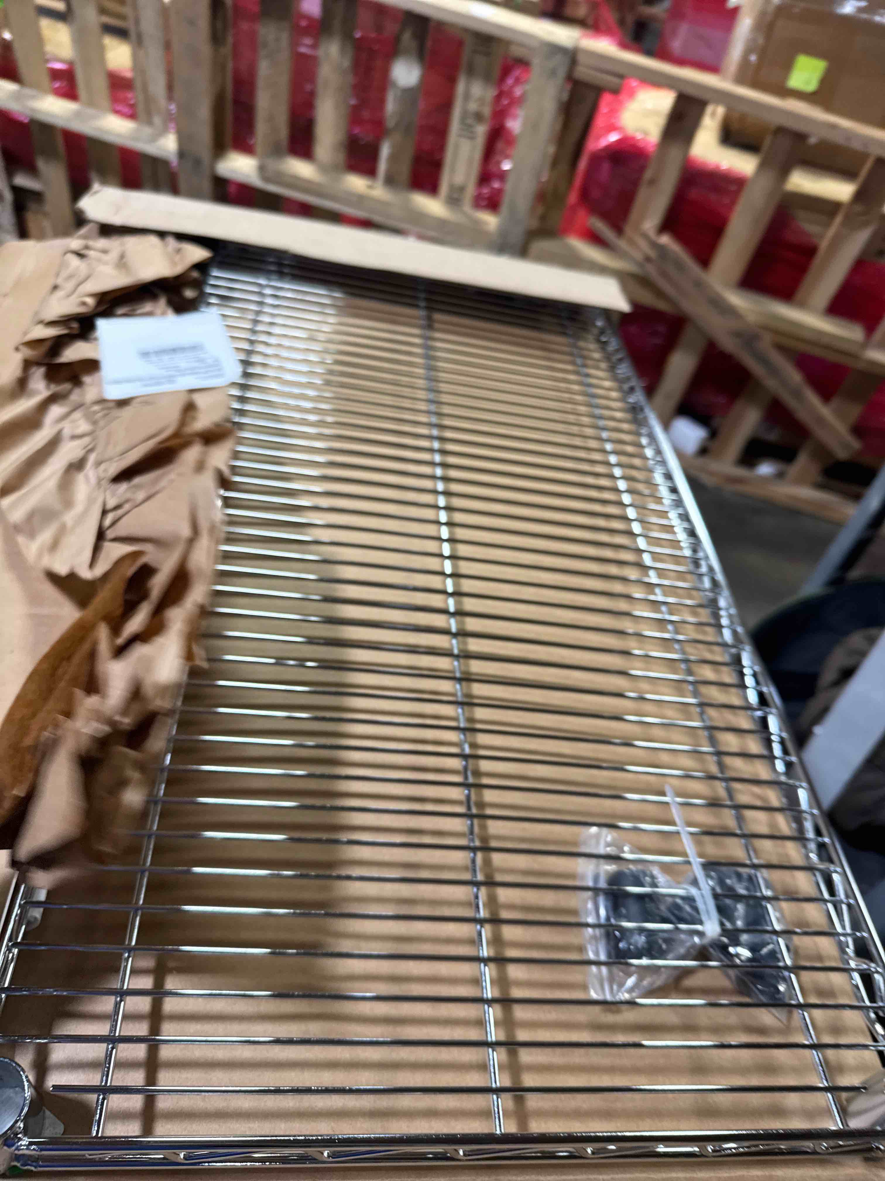Condition photo showing New/Like New for nexel standard wire shelf