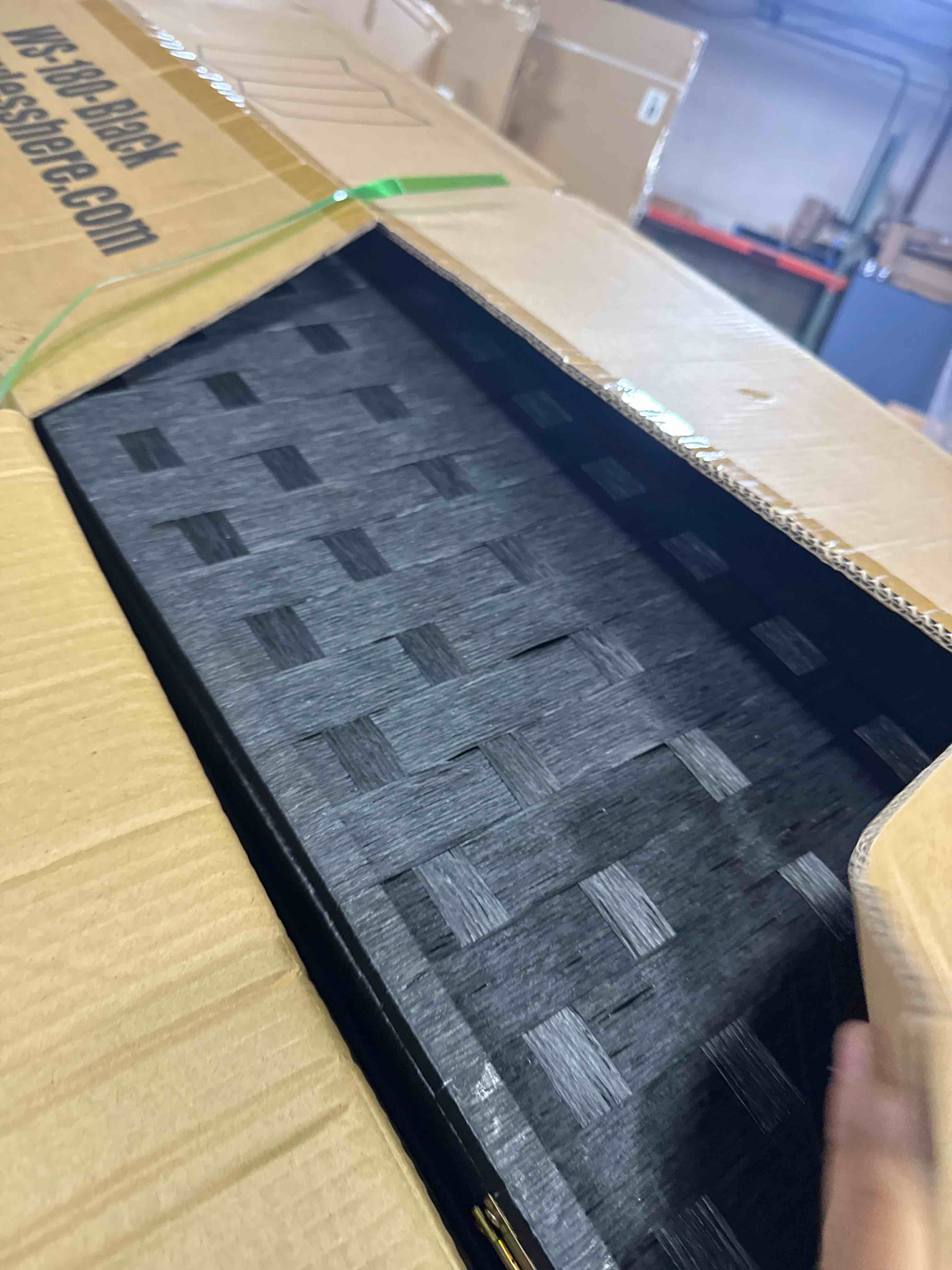 Condition photo showing New/Like New for fdw room divider 4 panel wood mesh woven design room screen divider wooden sc...