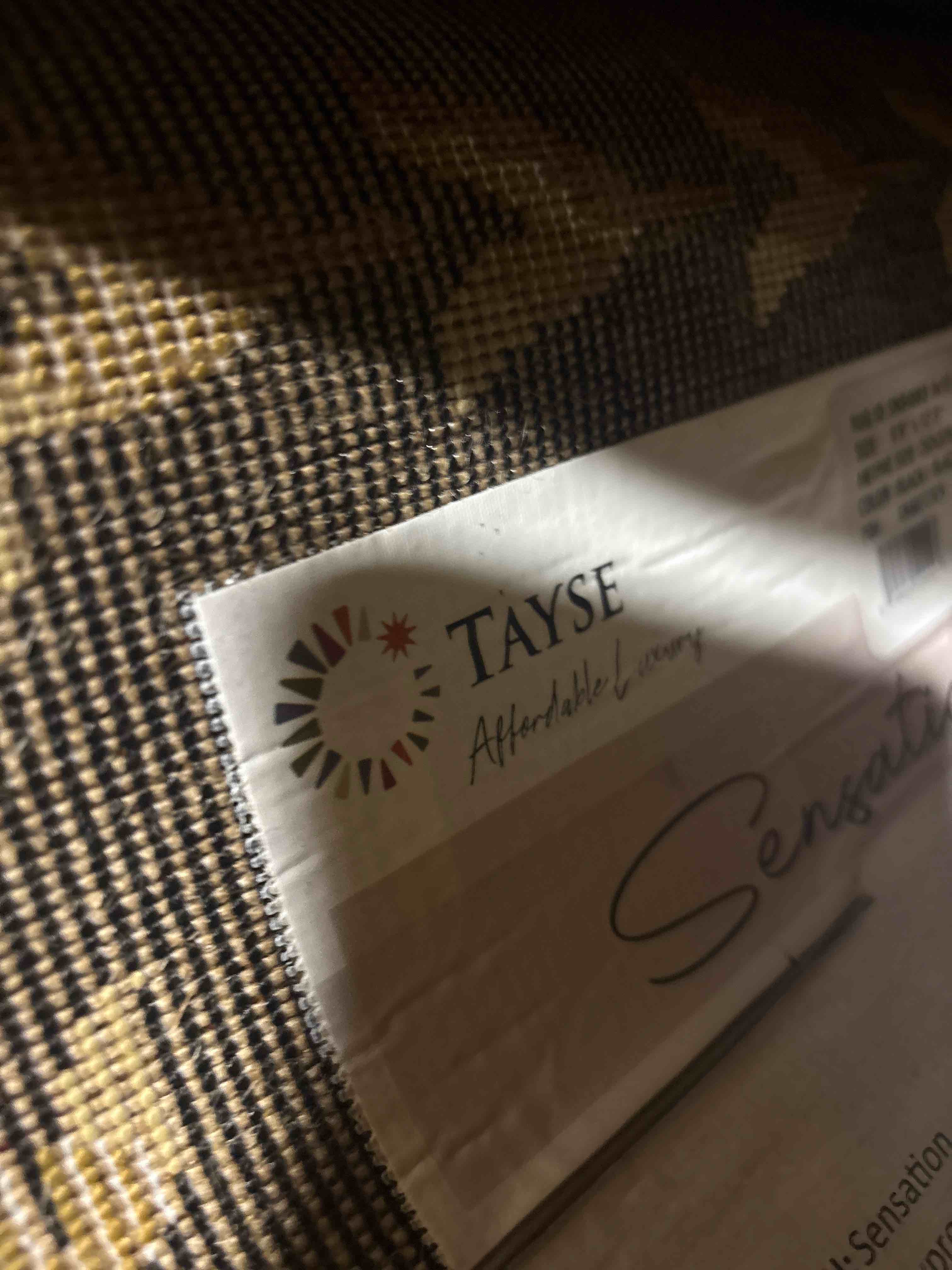 Condition photo showing Good Condition for orleans traditional border black rectangle area rug, 5' x 7' rectangular black 5 ft 3 in x 7 ft 3 in