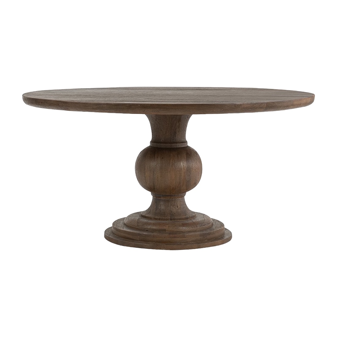 Condition photo showing Good Condition for classic home hera solid wood 60" dining table top (table top only)