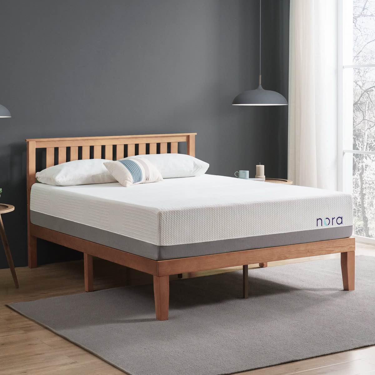 Condition photo showing New/Like New for nora medium cooling gel memory foam mattress with cooling cover by sleep by wayfair™