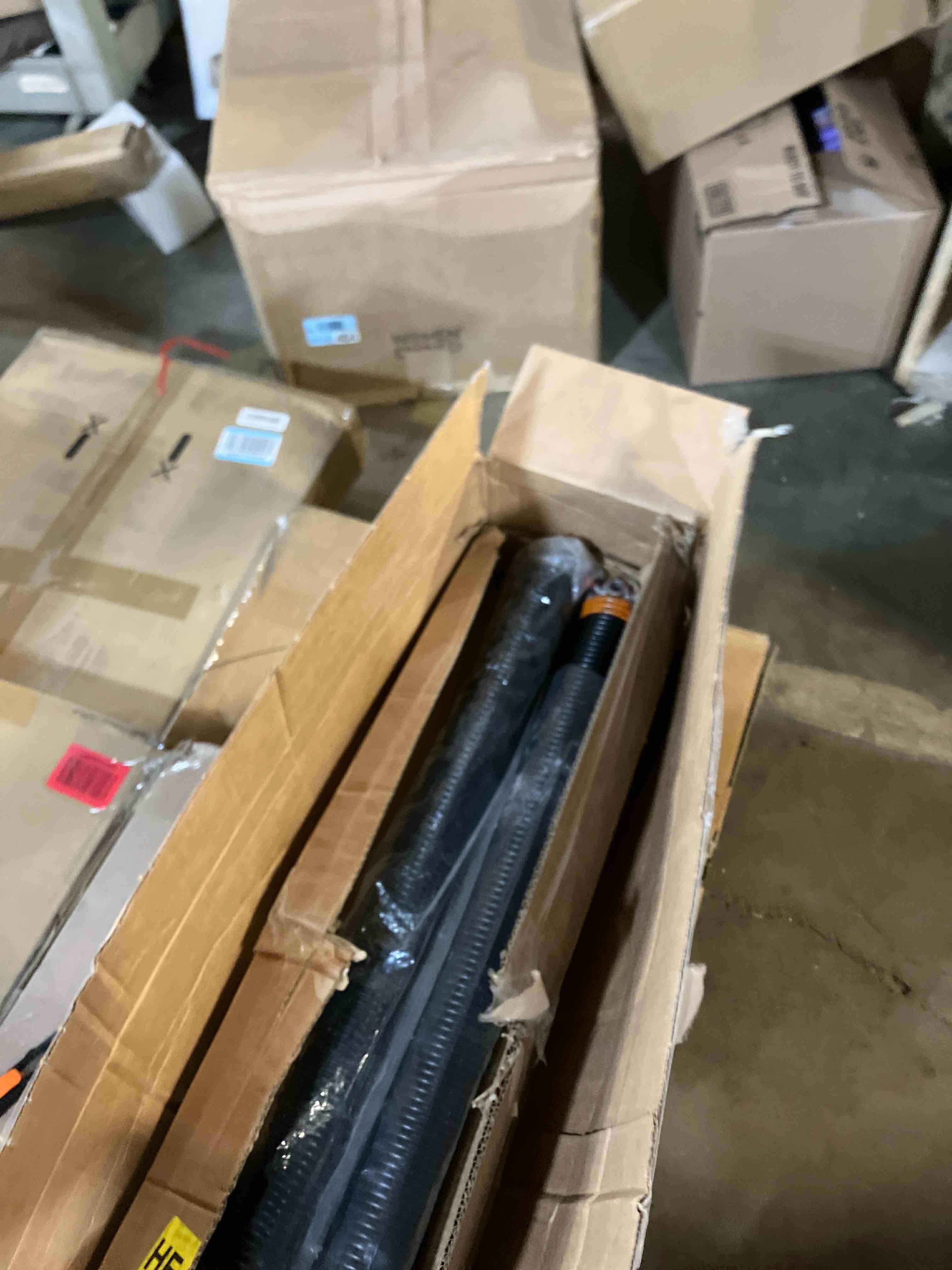 Condition photo showing Good Condition for Garage Door Torsion Spring 192x2x24 Torsion Spring for Right Side of Garage Door with 1" Steel Bearing, Gloves, and Winding Bars Precision E-Coating 5-Year Warranty Minimum 30,000 Cycles (Black Cone)