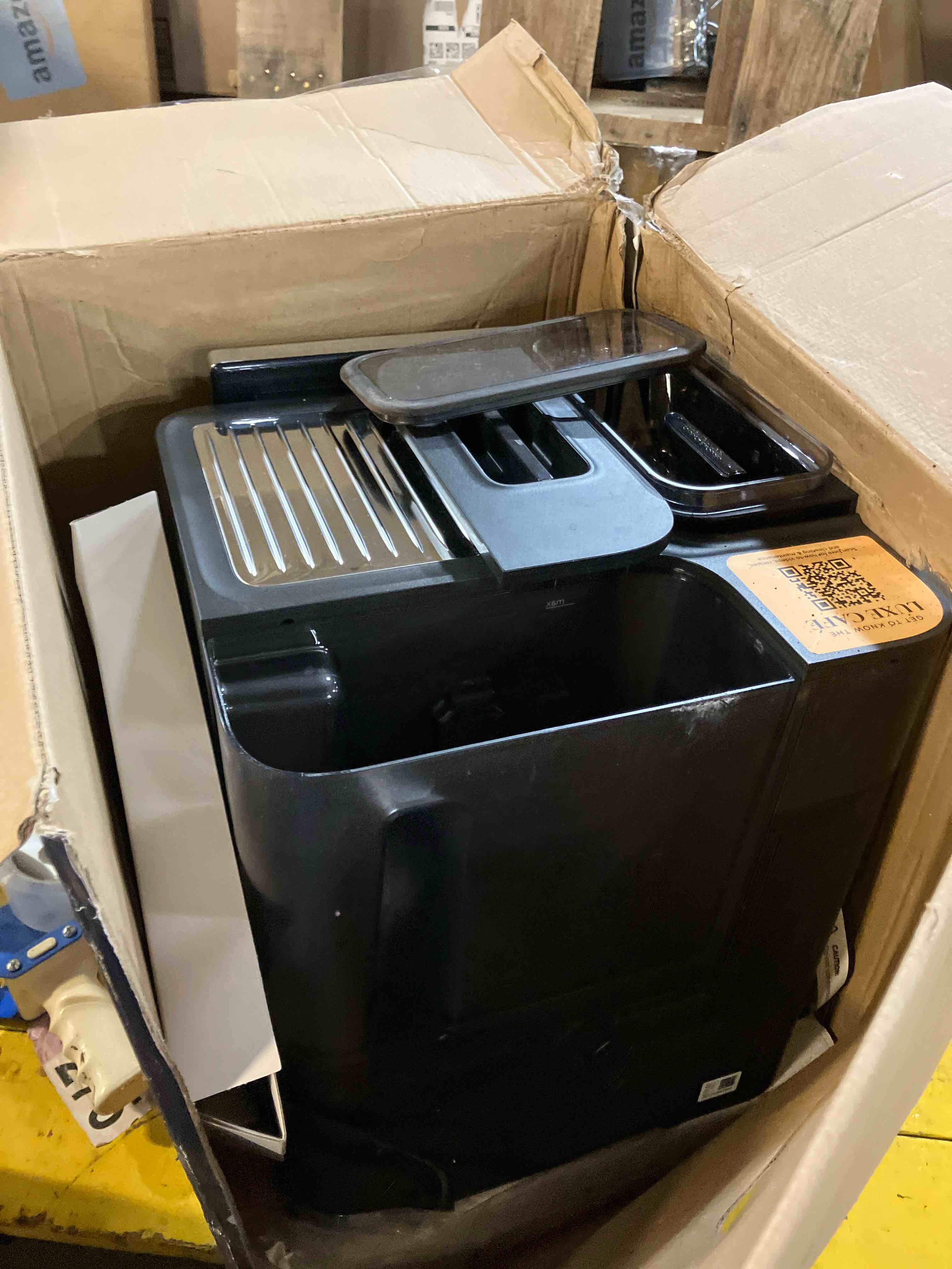Condition photo showing Good Condition for Ninja Luxe Café Premier Series 3-in-1 Espresso, Coffee and Cold Brew Machine Stainless Steel: Barista System, Frother