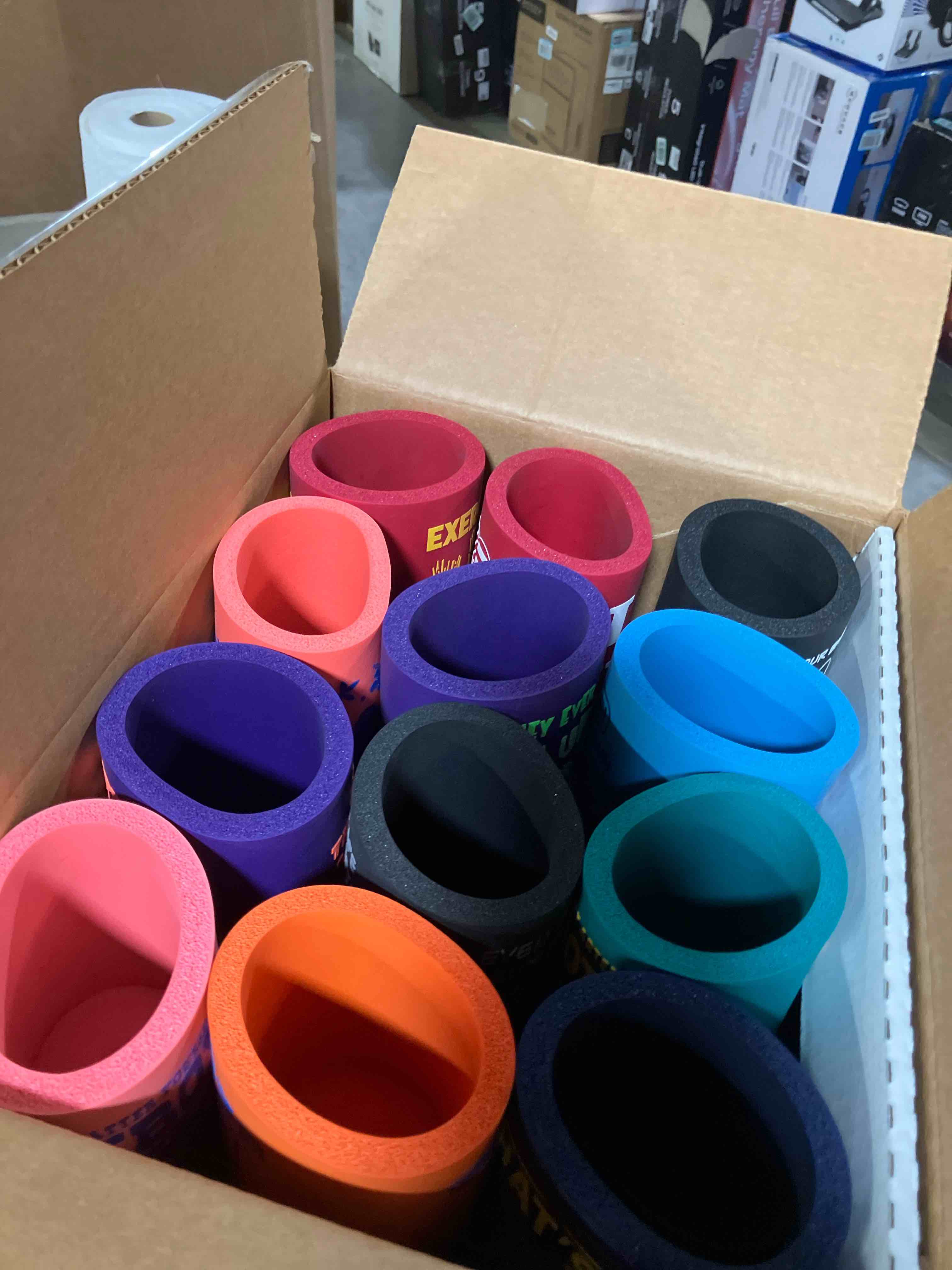 Condition photo showing New/Like New for Novelty CD Grip It Can Cooler ( 4 Boxes of 24 pieces each)