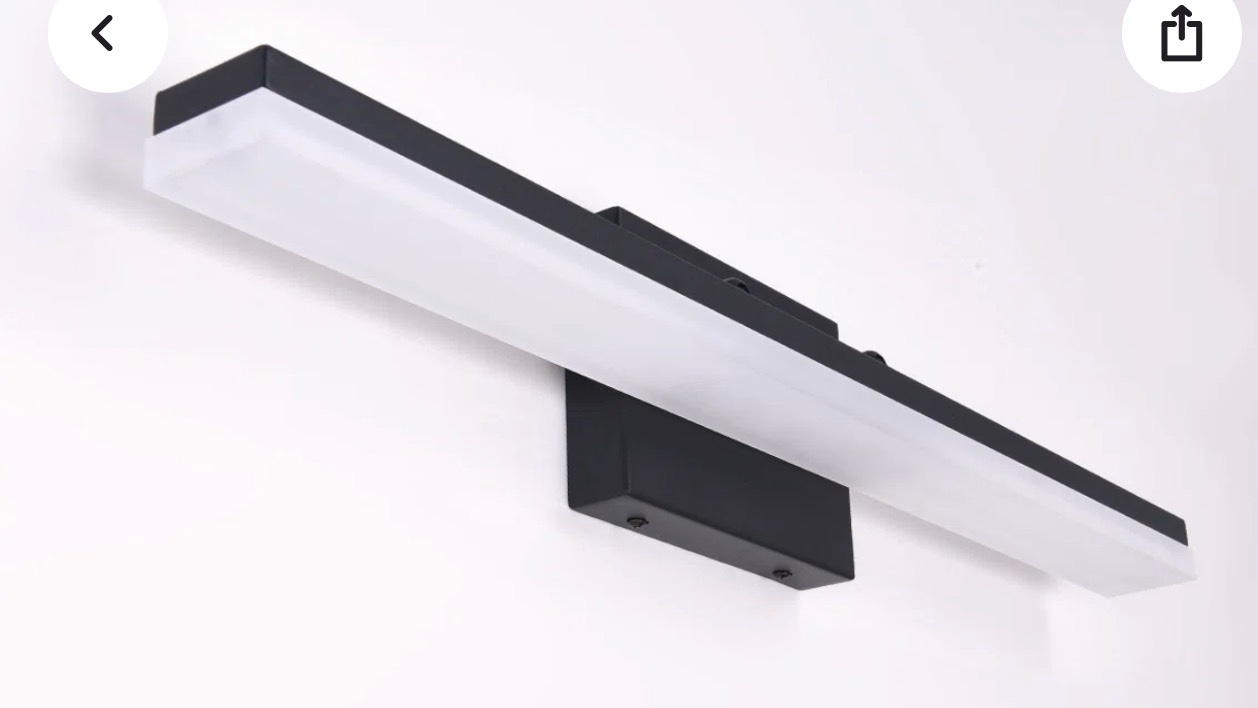 24" Alfonzia 1- Light Dimmable LED 24W Bath Bar