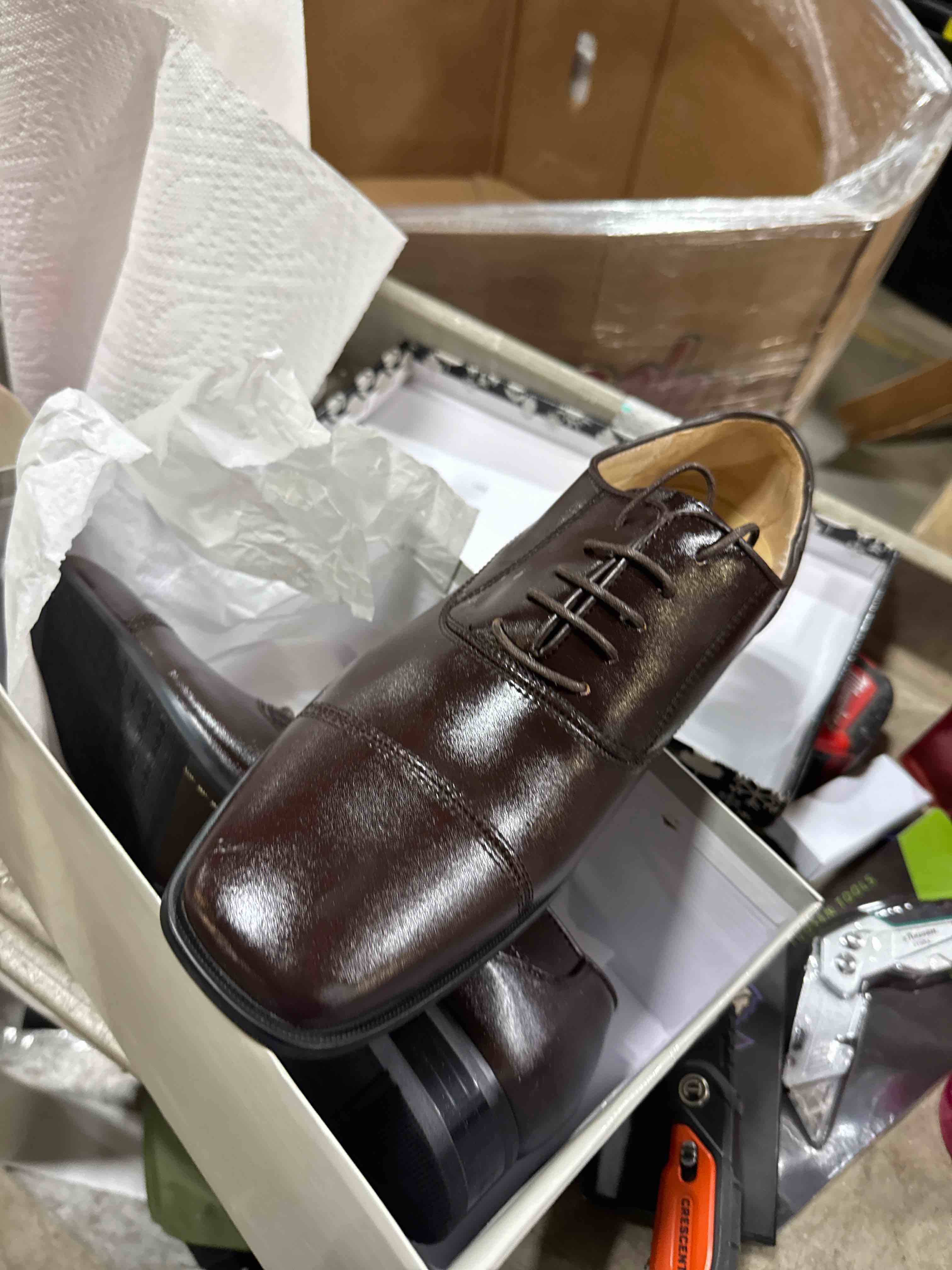 Condition photo showing Good Condition for Climate Men Dressing Shoes Size 10 1/2 