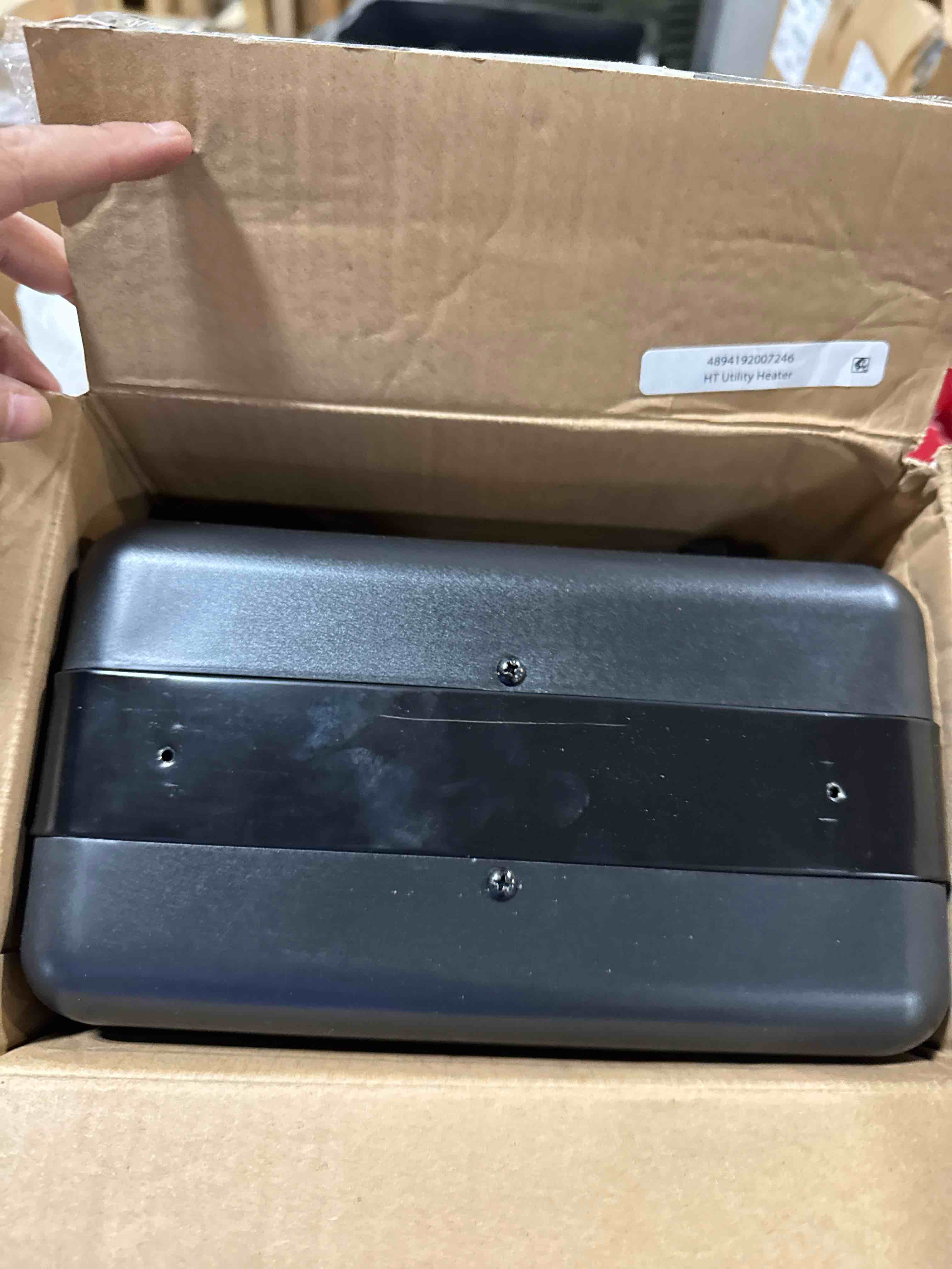 Condition photo showing Good Condition for Hyper Tough New 1500W Milkhouse Utility Heater