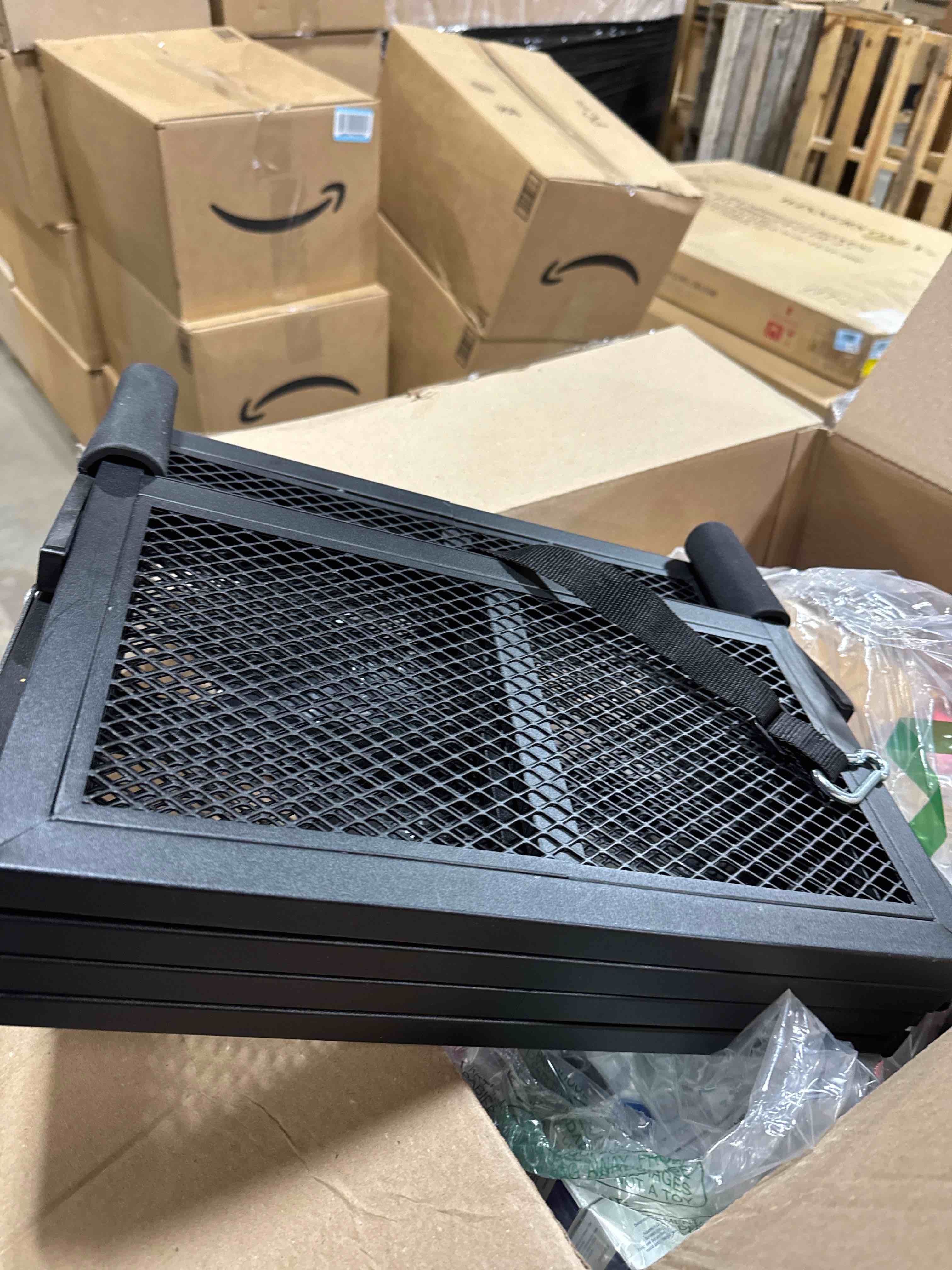 Condition photo showing New/Like New for DGSL Dog Ramp for Car, Extra Wide 4 Steps Dog Stairs for Truck, Folding Steps for Dogs with Non-Slip Surface, Pet Loader Dog Steps for Large Dog, SUV, Side Door and Bed (Mesh, 16.9In-4 Steps)