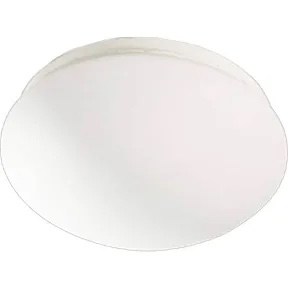 Mini White Polycarbonate Outdoor Ceiling Flush Mount/Wall Mount Sc