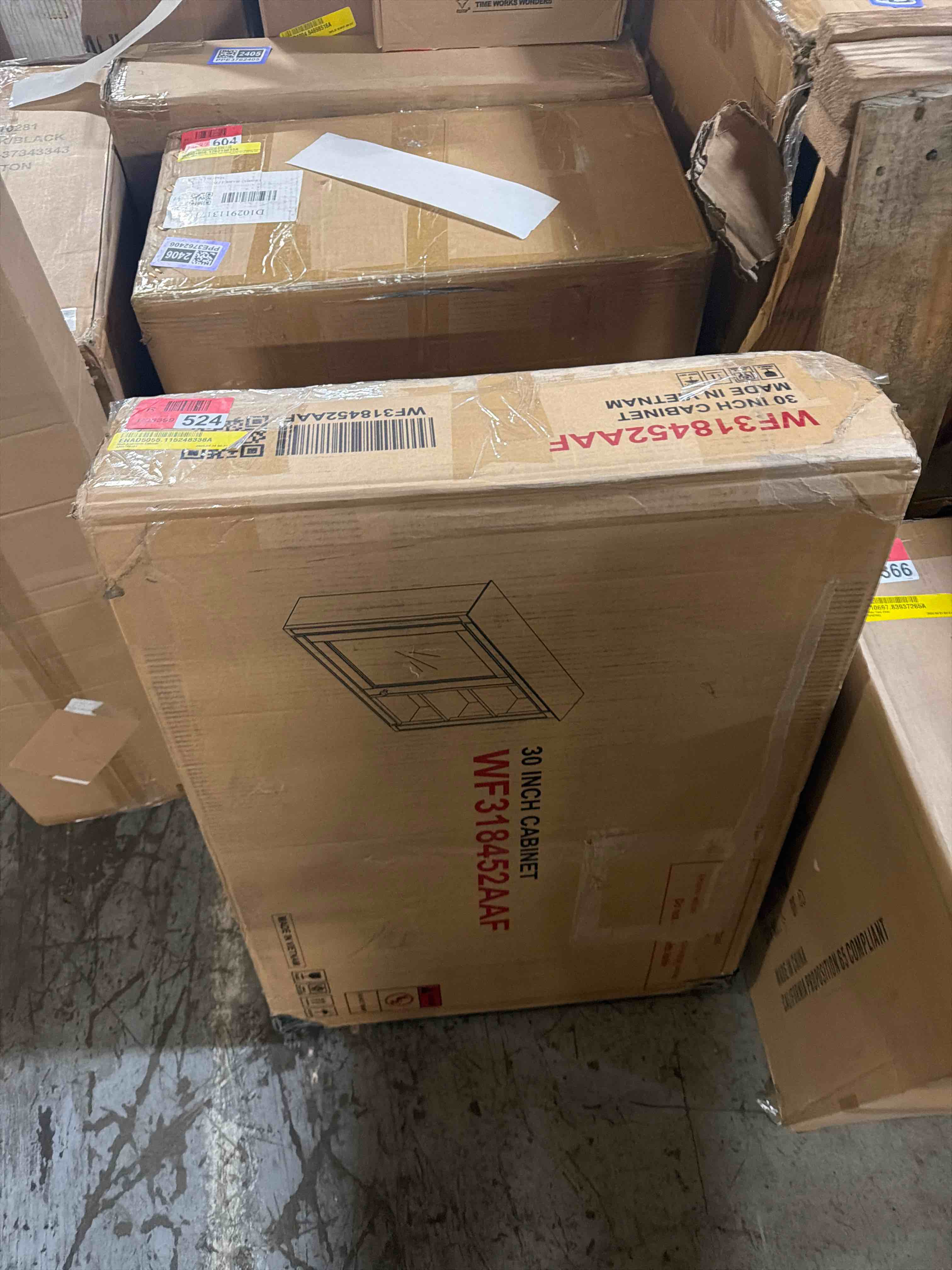 Condition photo showing New/Like New for wall bathroom cabinet