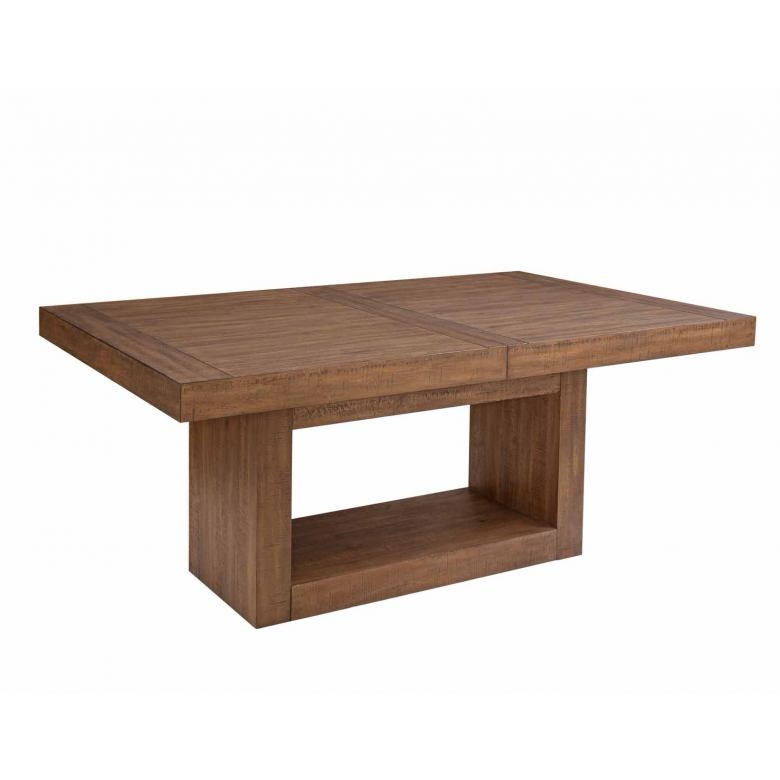 Steve Silver Garland Rectangular Dining Table in Toffee