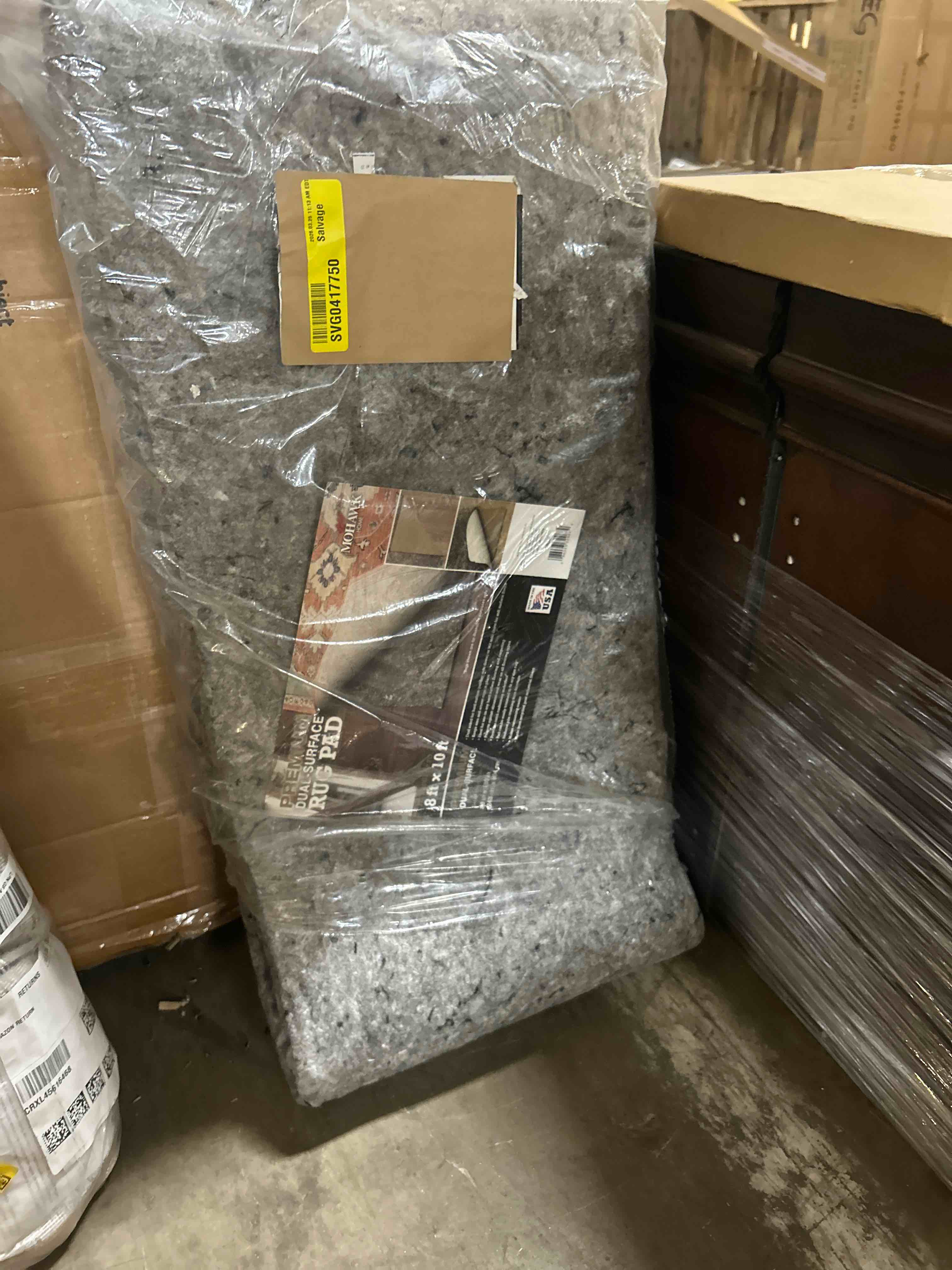 Condition photo showing New/Like New for rugpadusa - basics - 8'x10' - 1/4" thick - 100% felt - protective cushioning rug pad - safe for all floors and finishes including hardwoods