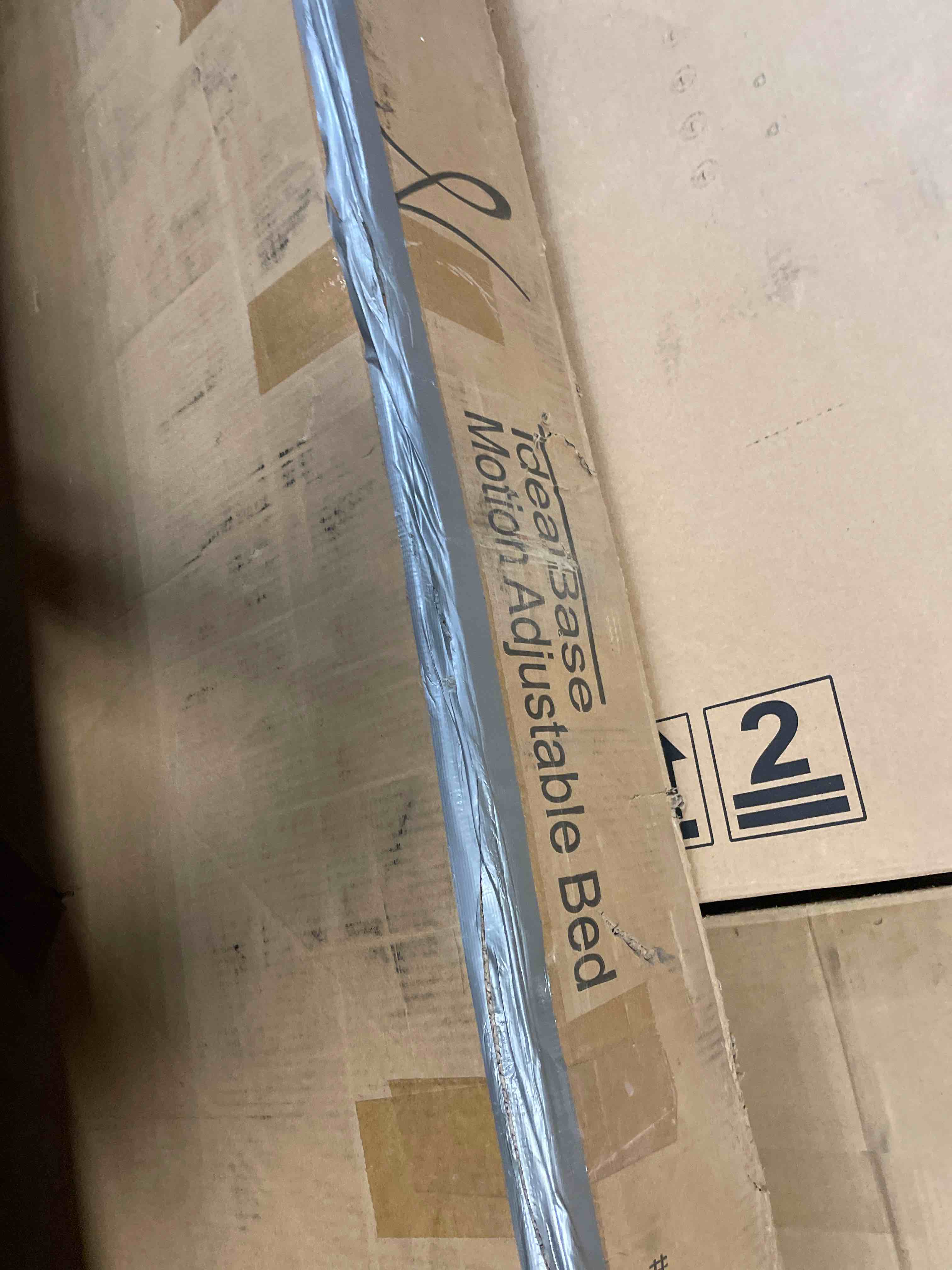 Condition photo showing As Is for naomi home idealbase adjustable bed base