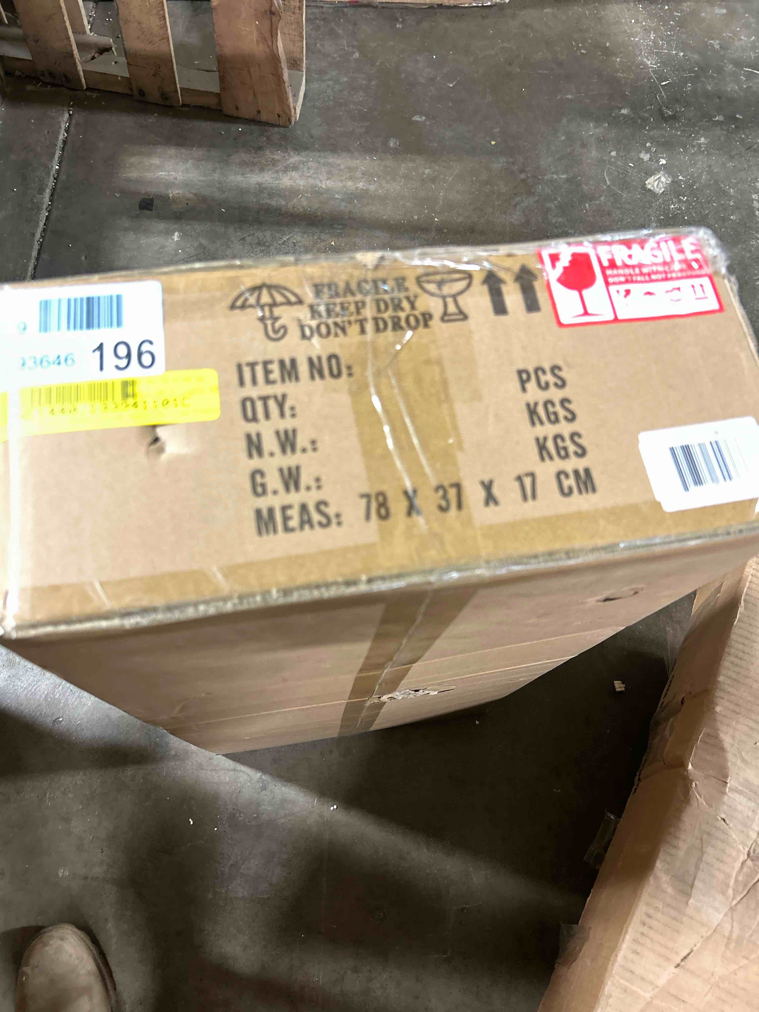 Condition photo showing New/Like New for 3 lights 55inch modern flush mount ceiling fixture glass shades g9 led bulbs included