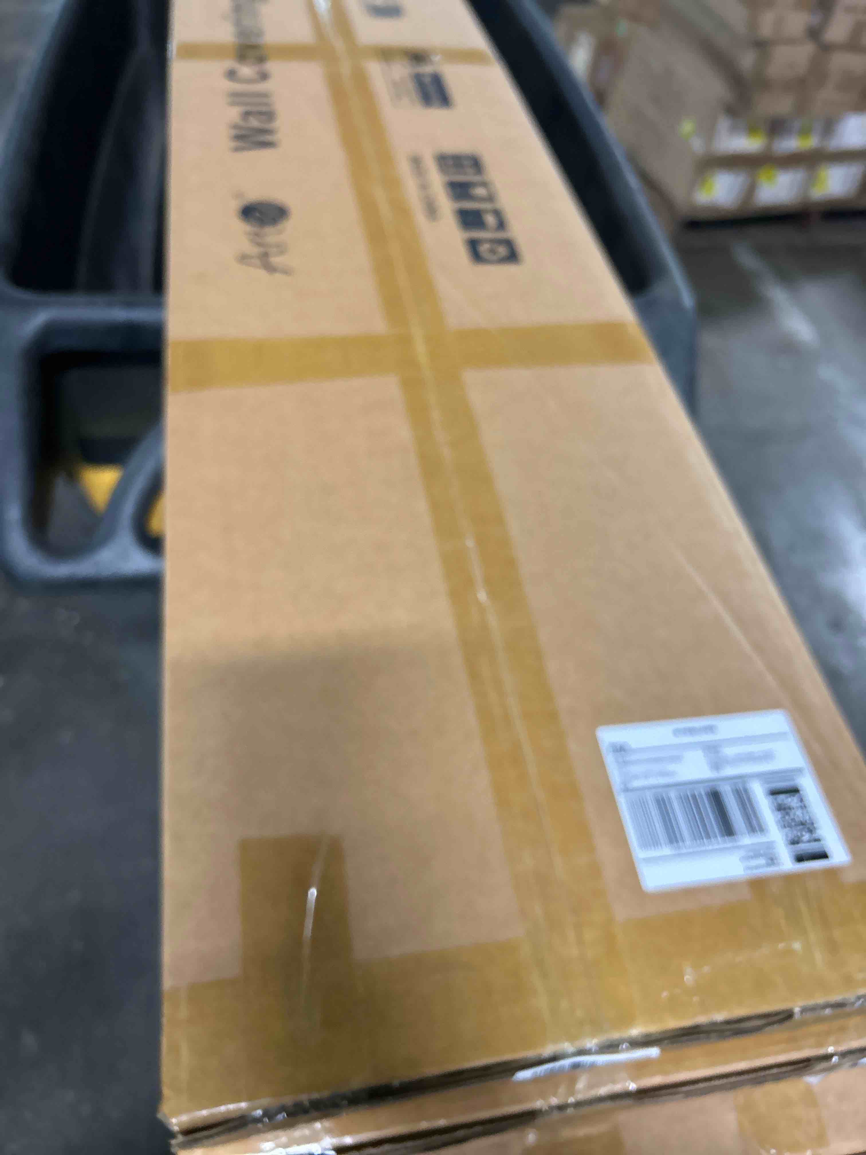 Condition photo showing New/Like New for art3d 4-pack glue-on herringbone wainscoting panel for interior wall decor - 104 x 12 inch polystyrene ultralight slim slat wall panels for living room bedroom, ashtree herringbone ashtree(set of 3)