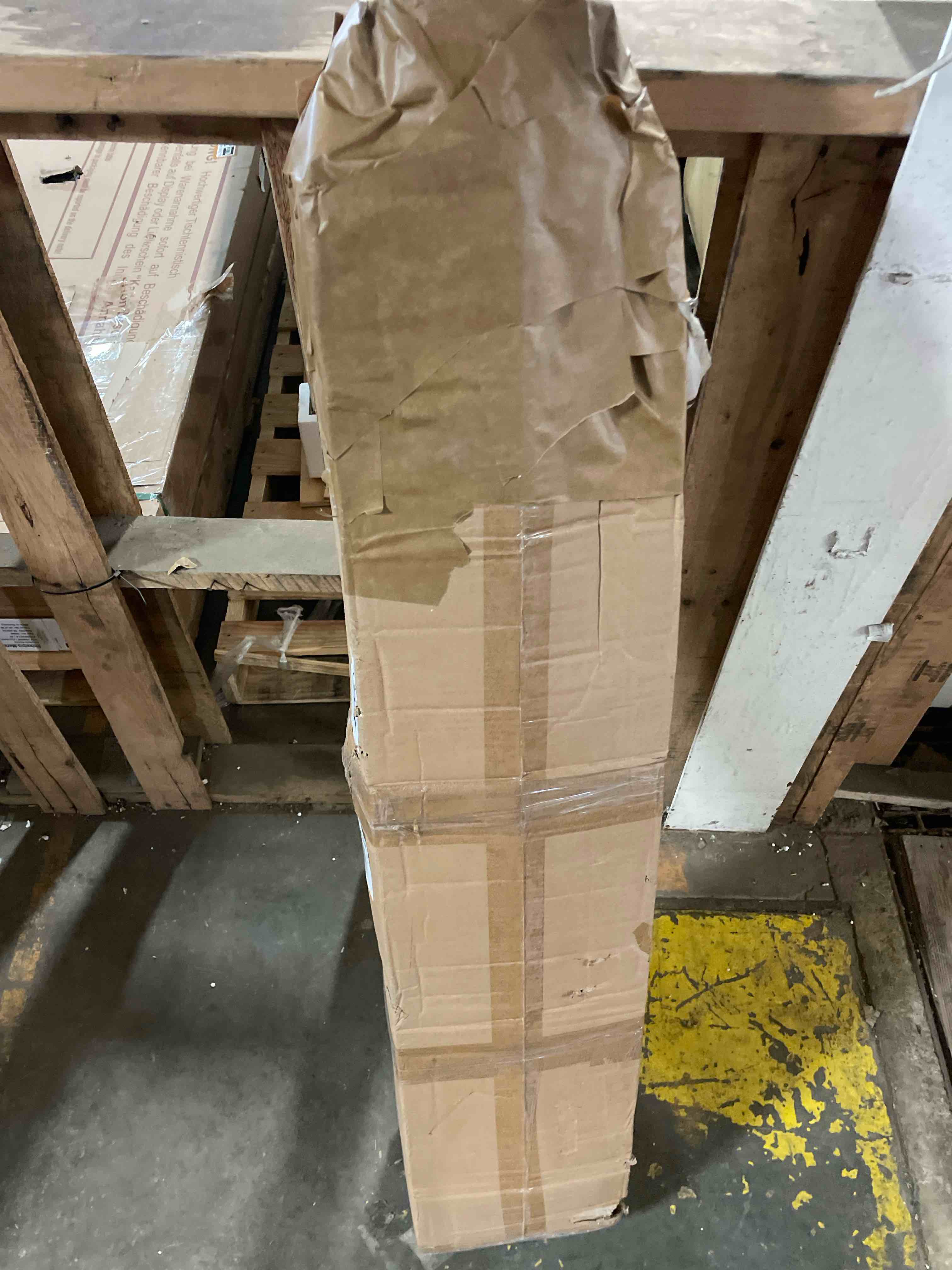 Condition photo showing New/Like New for 4 pack shipping container shelving brackets,heavy duty adjustable 3-tier hanging cargo shelves,52" x 19" shipping container shelf brackets black powder coated steel rack (52"x 19")