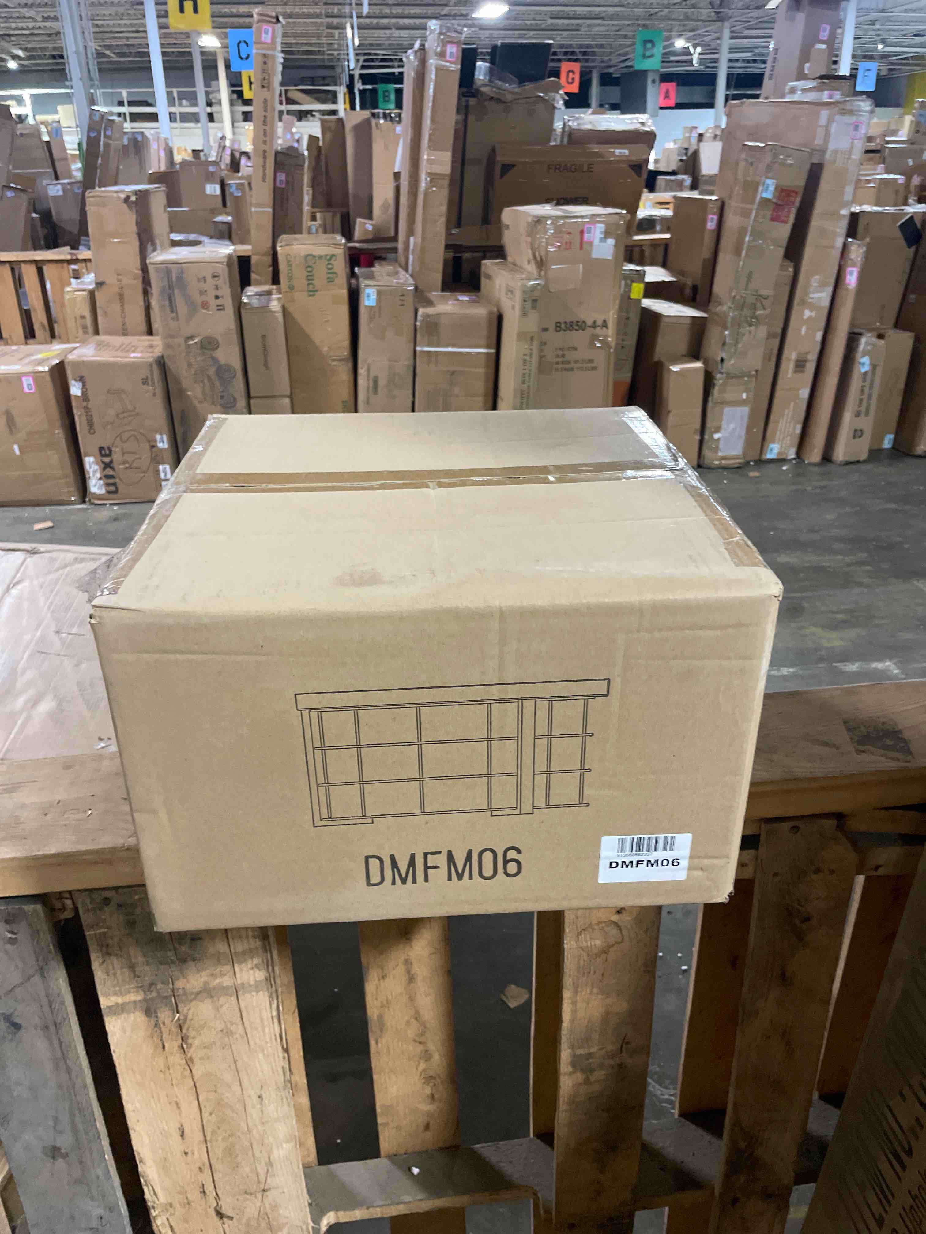 Condition photo showing New/Like New for ressie 3 - light 13.75   caged drum flush mount