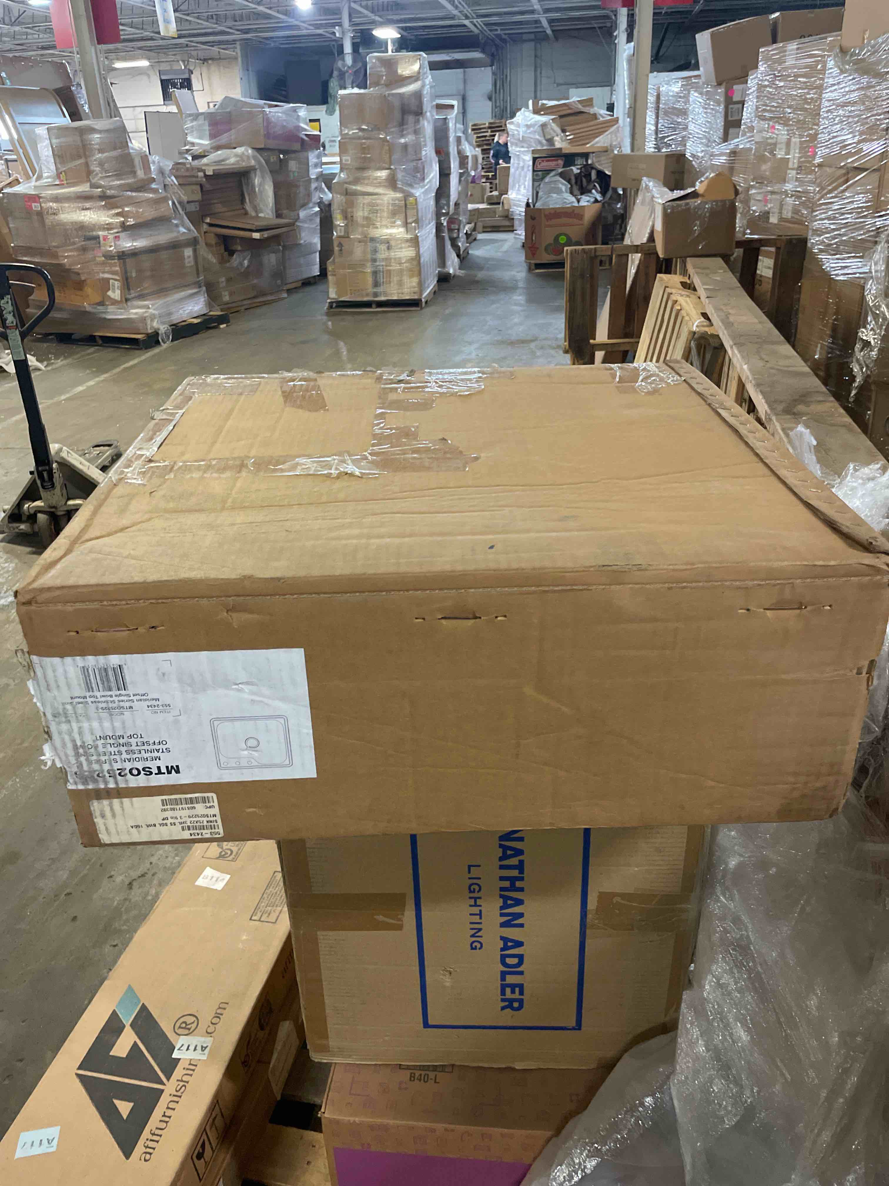 Condition photo showing New/Like New for transolid meridian 25   l x 22   w drop-in kitchen sink