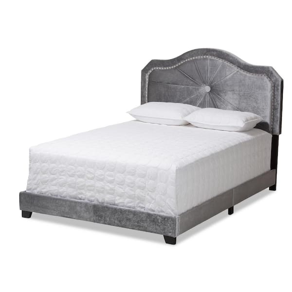 Embla Gray Queen Bed(incomplete)
