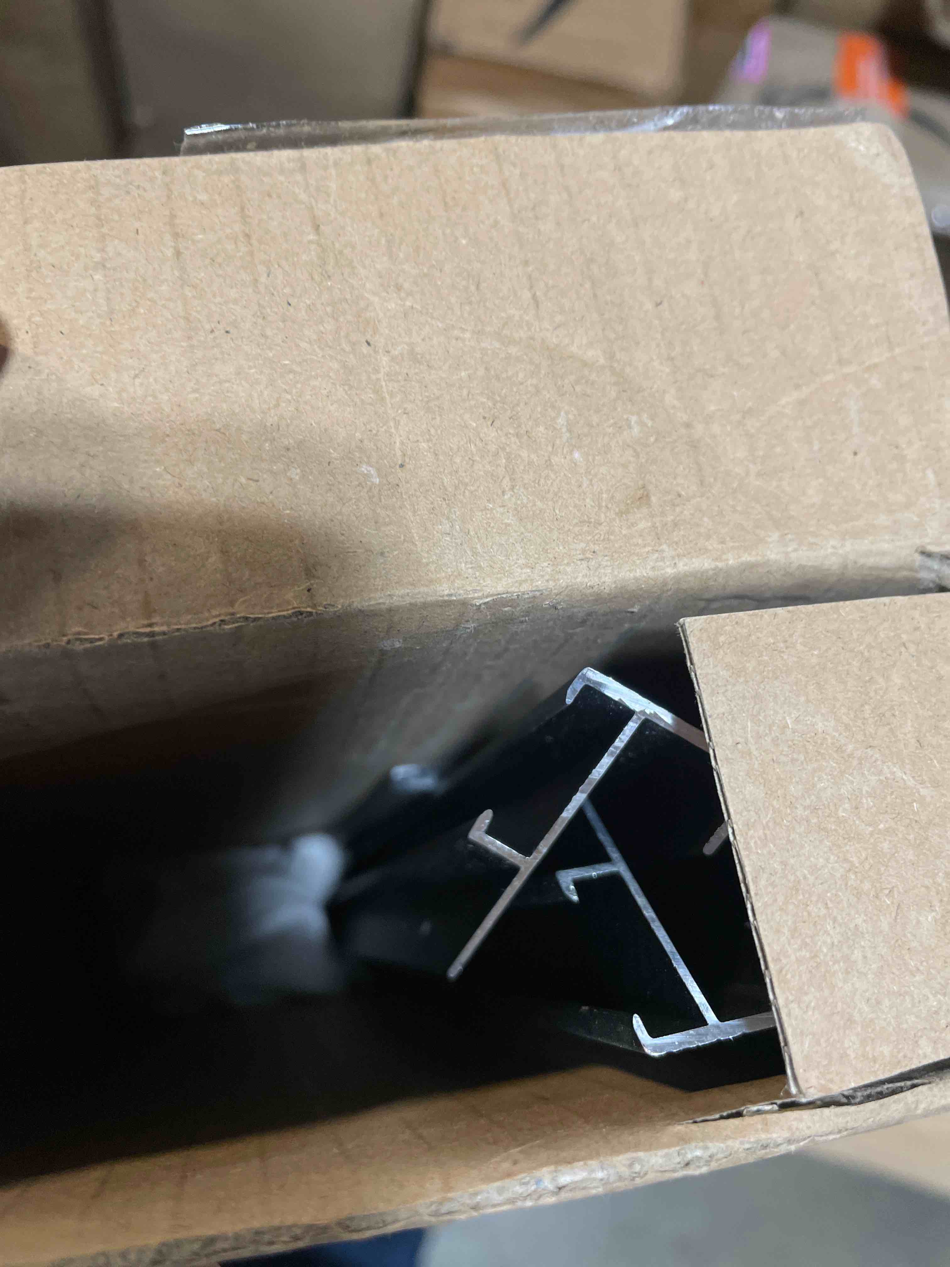 Condition photo showing Good Condition for Floating Frame for 20x24 Canvas Painting, DIY Metal Canvas Frame with 1.5 Inch Deep for Oil Paintings Art Prints Artwork Landscape Portrait Living Room Wall Decor (Black) 20x24"