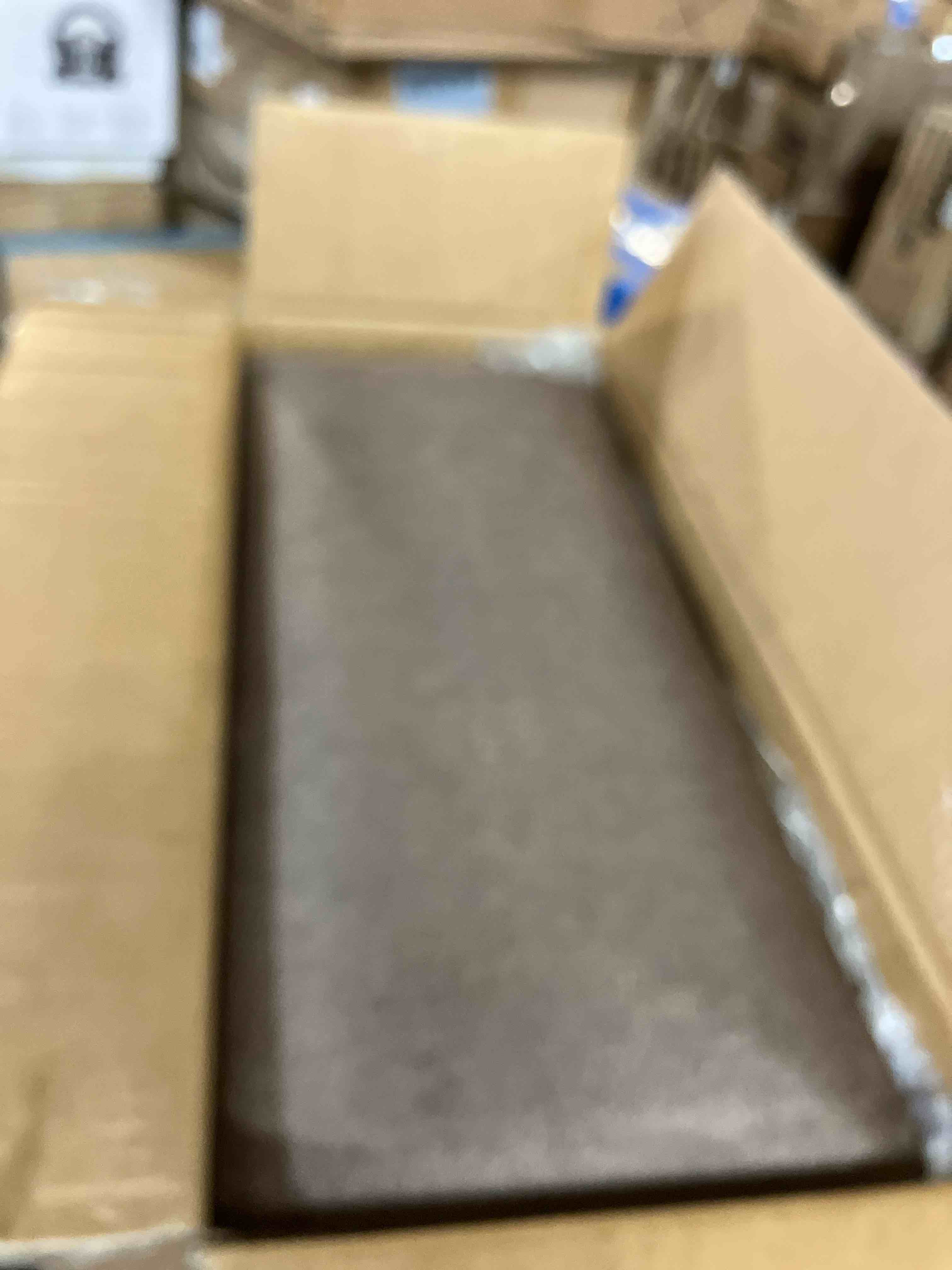 Condition photo showing New/Like New for IFNOW Upholstered Wall Mounted Headboard, 3D Soundproof Wall Panels Peel and Stick for King Size, Reusable and Removable Tufted Bed Headboard in Light Grey (12 Panels, 10" x 24") ( One in stock is Different color shown in pictures)