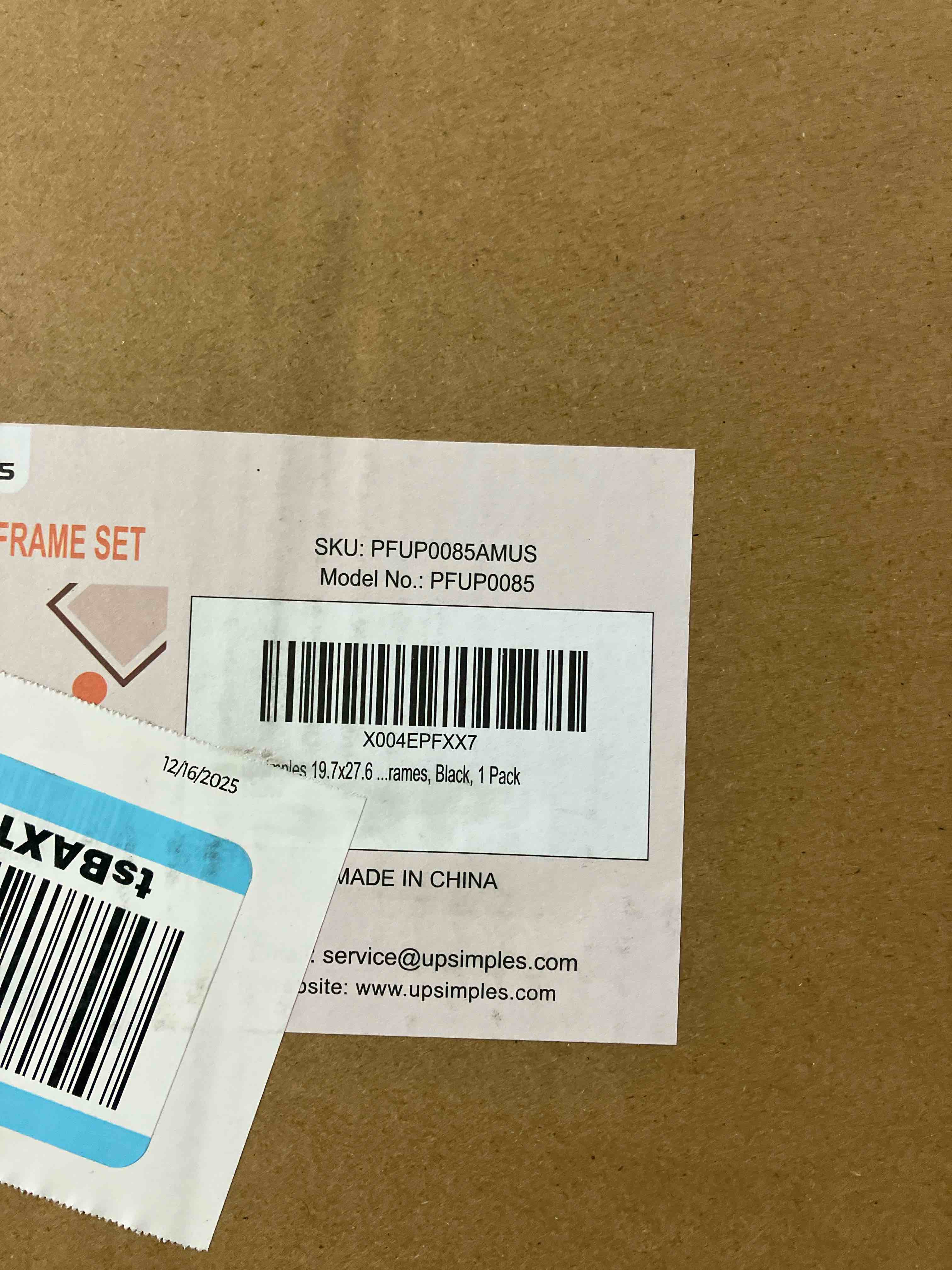 Condition photo showing New/Like New for upsimples 19.7x27.6 Puzzle Frame, Display 18x24in with Mat or 50x70cm Without, Wall Hanging 1000 Pieces Puzzles Frames, Black, 1 Pack Black 19.7x27.6